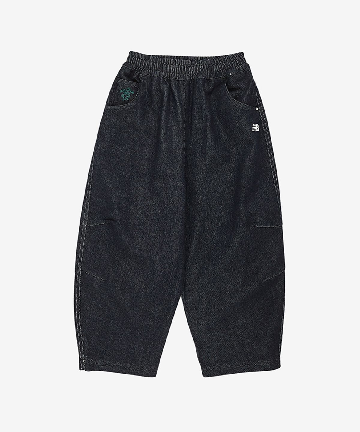 뉴발란스 키즈(NEWBALANCEKIDS) 커브드 데님 팬츠 NK9TG4901U19