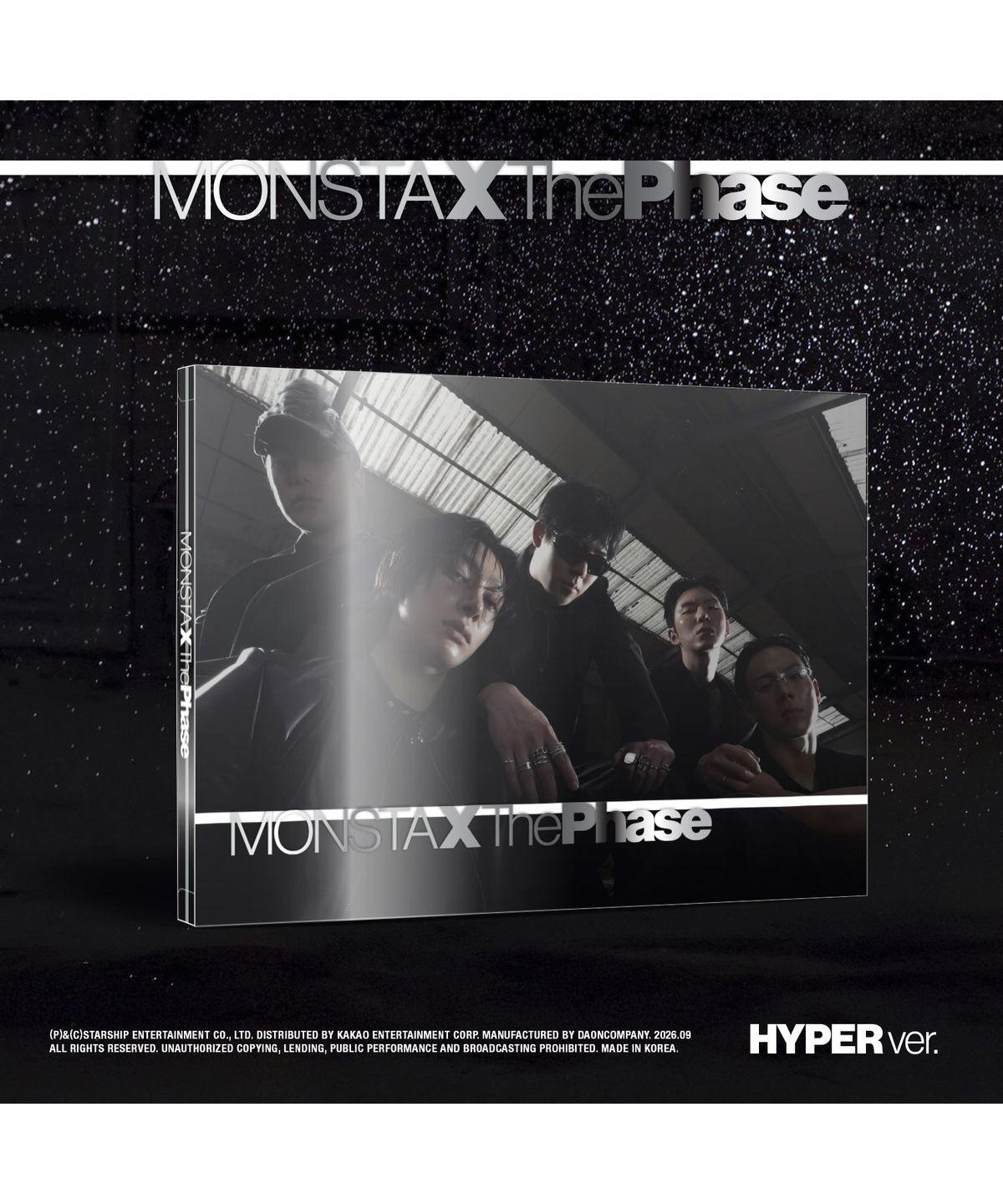 뮤직플랜트(MUSICPLANT) 몬스타엑스(MONSTA X) - EP [The Phase](HYPER ver.)