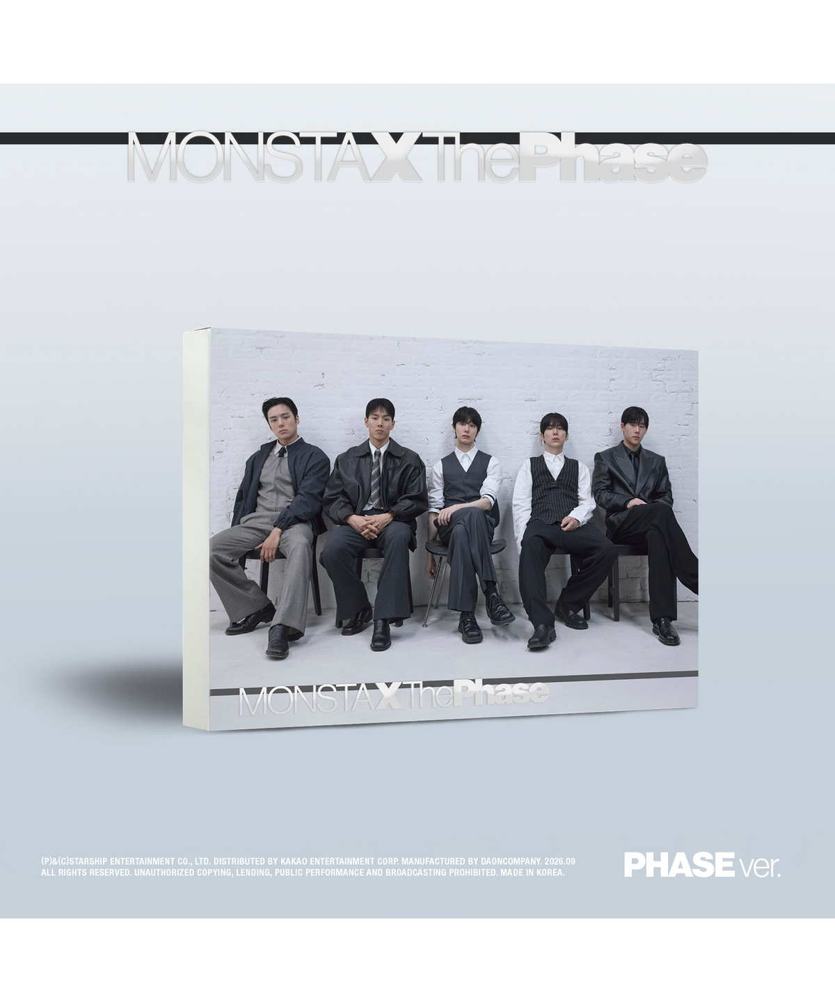 뮤직플랜트(MUSICPLANT) 몬스타엑스(MONSTA X) - EP [The Phase](PHASE ver.)