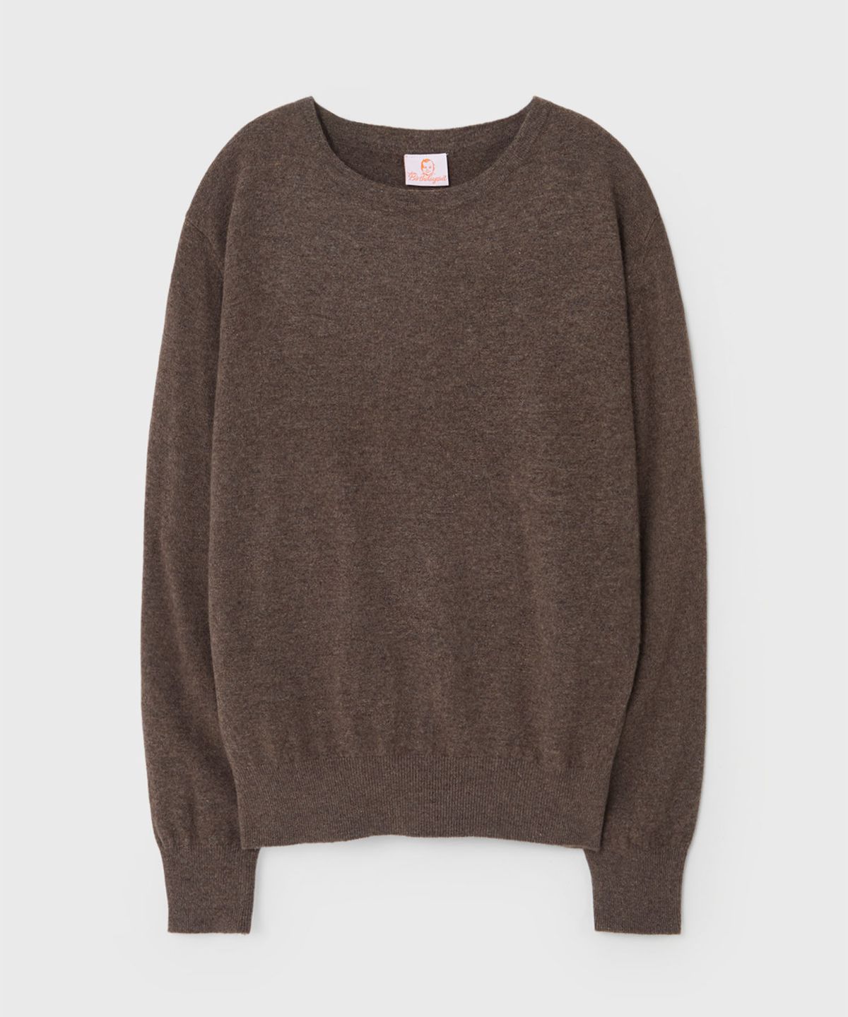 벌스데이수트(BIRTHDAYSUIT) SOFT CASHMERE ROUND KNIT (BROWN)