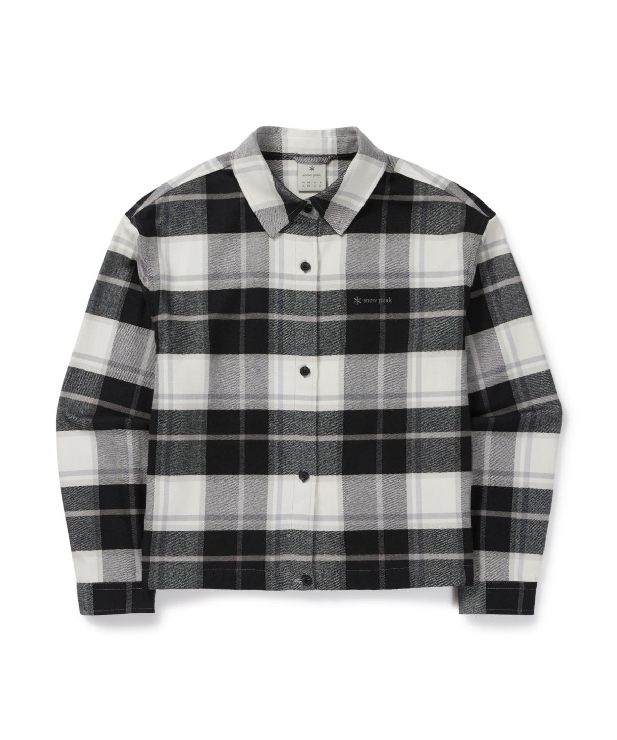 스노우피크 어패럴(SNOWPEAK APPAREL) 여성 체크 셔츠 (S26WWFSH03) Gray