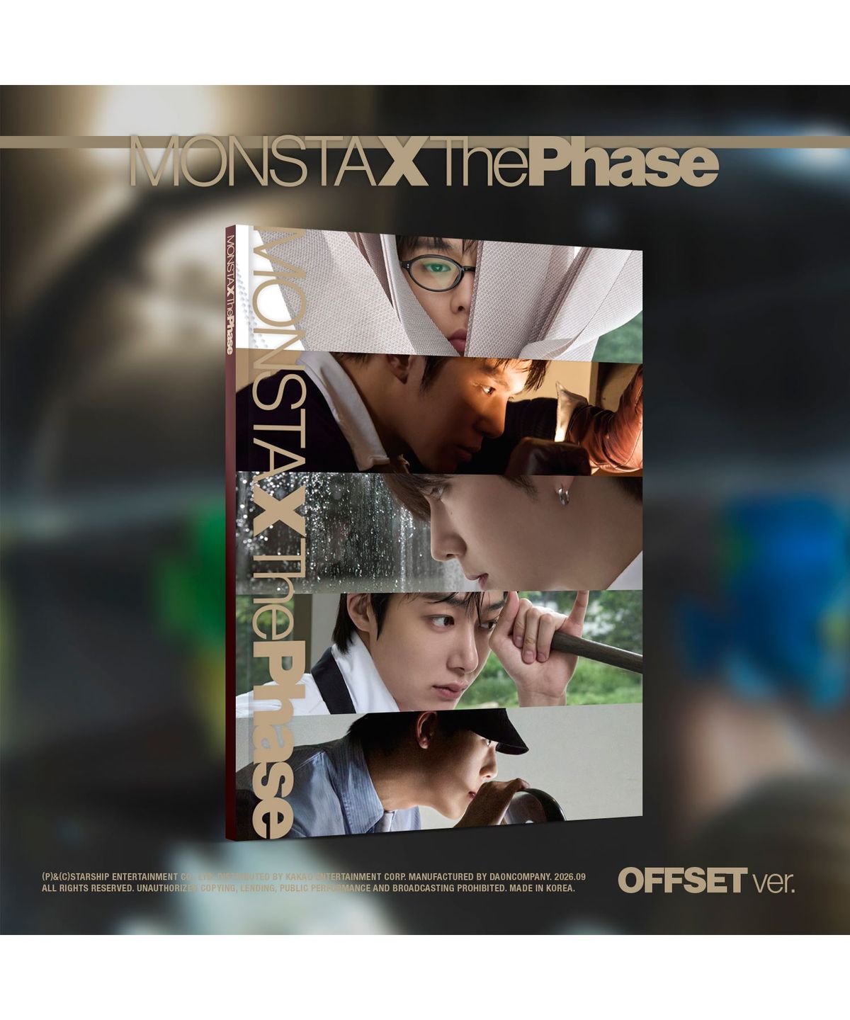뮤직플랜트(MUSICPLANT) 몬스타엑스(MONSTA X) - EP [The Phase](OFFSET ver.)