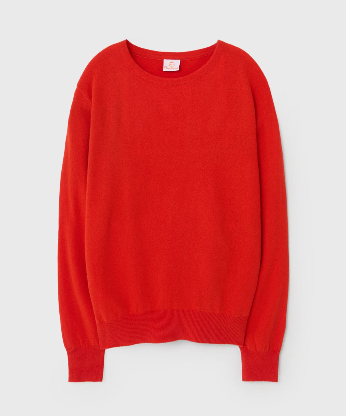 벌스데이수트(BIRTHDAYSUIT) SOFT CASHMERE ROUND KNIT (TOMATO)