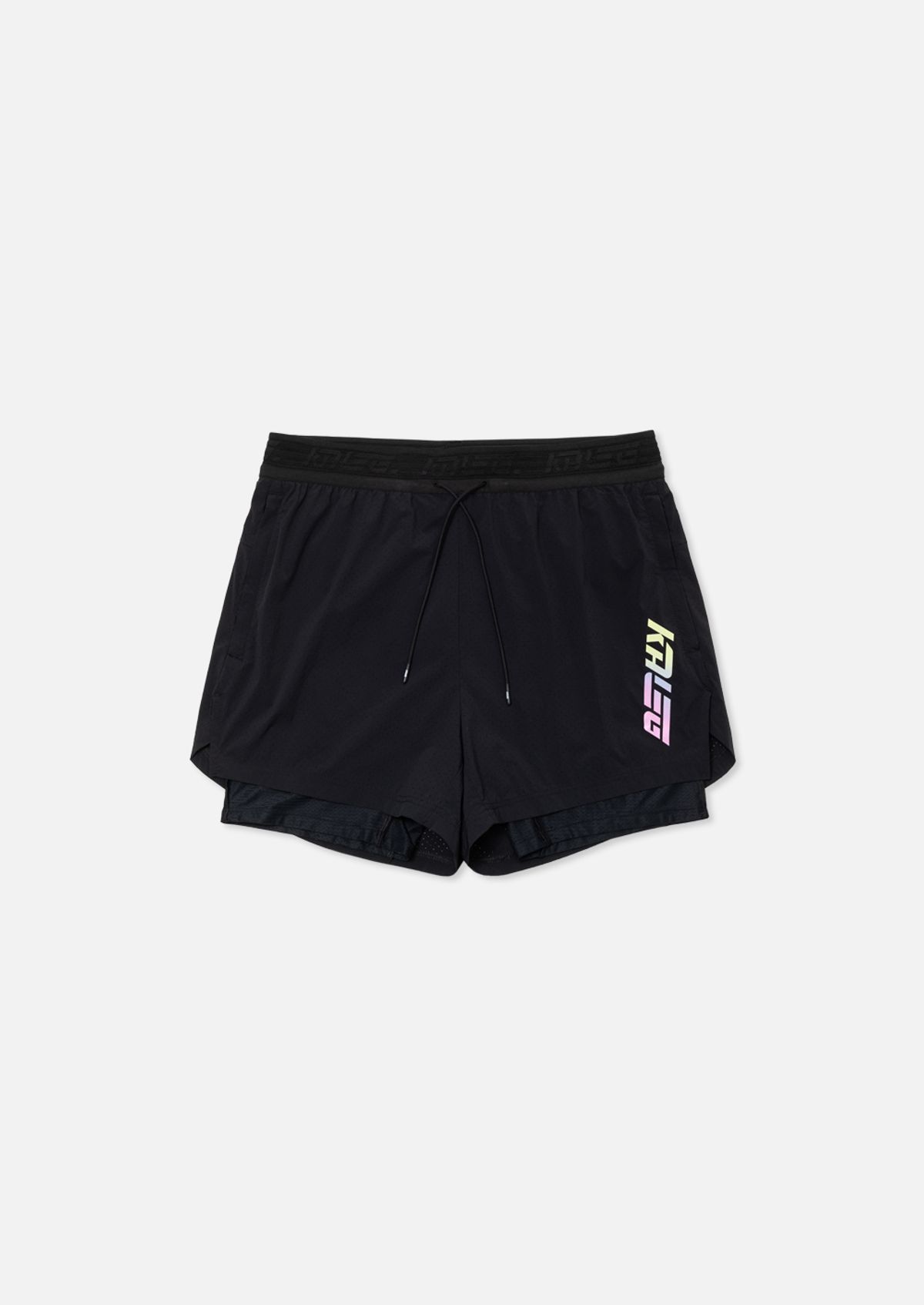 칼렉(KALEG) 남성 에어블레이드 올데이 쇼츠 4 브리프라인드 (블랙)