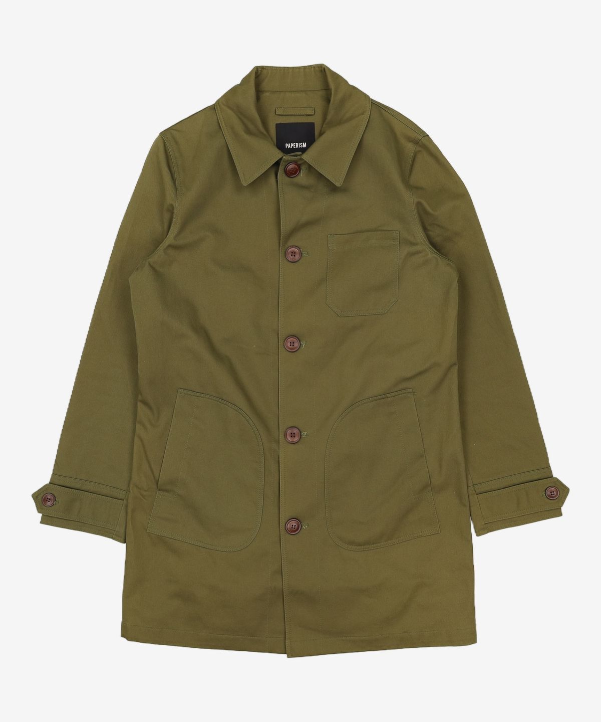 페이퍼리즘(PAPERISM) COTTON SINGE COAT [KHAKI] M