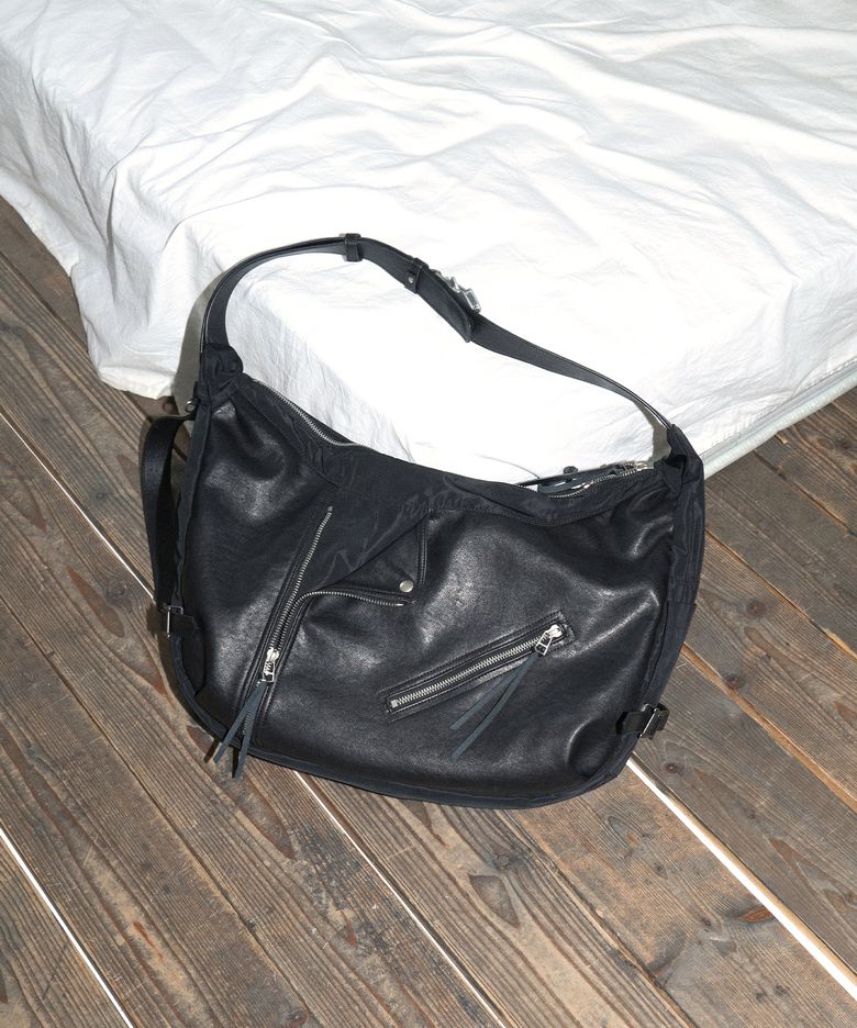 [SSRL × DOFFJASON] Rider Hobo Cross Bag / Black