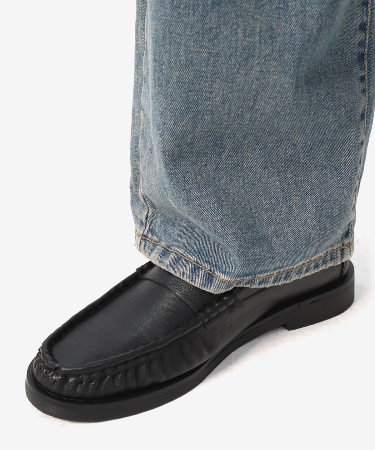 파스코로젠(PASCOROZEN) JC2308 Ian shirring penny loafer 58.10