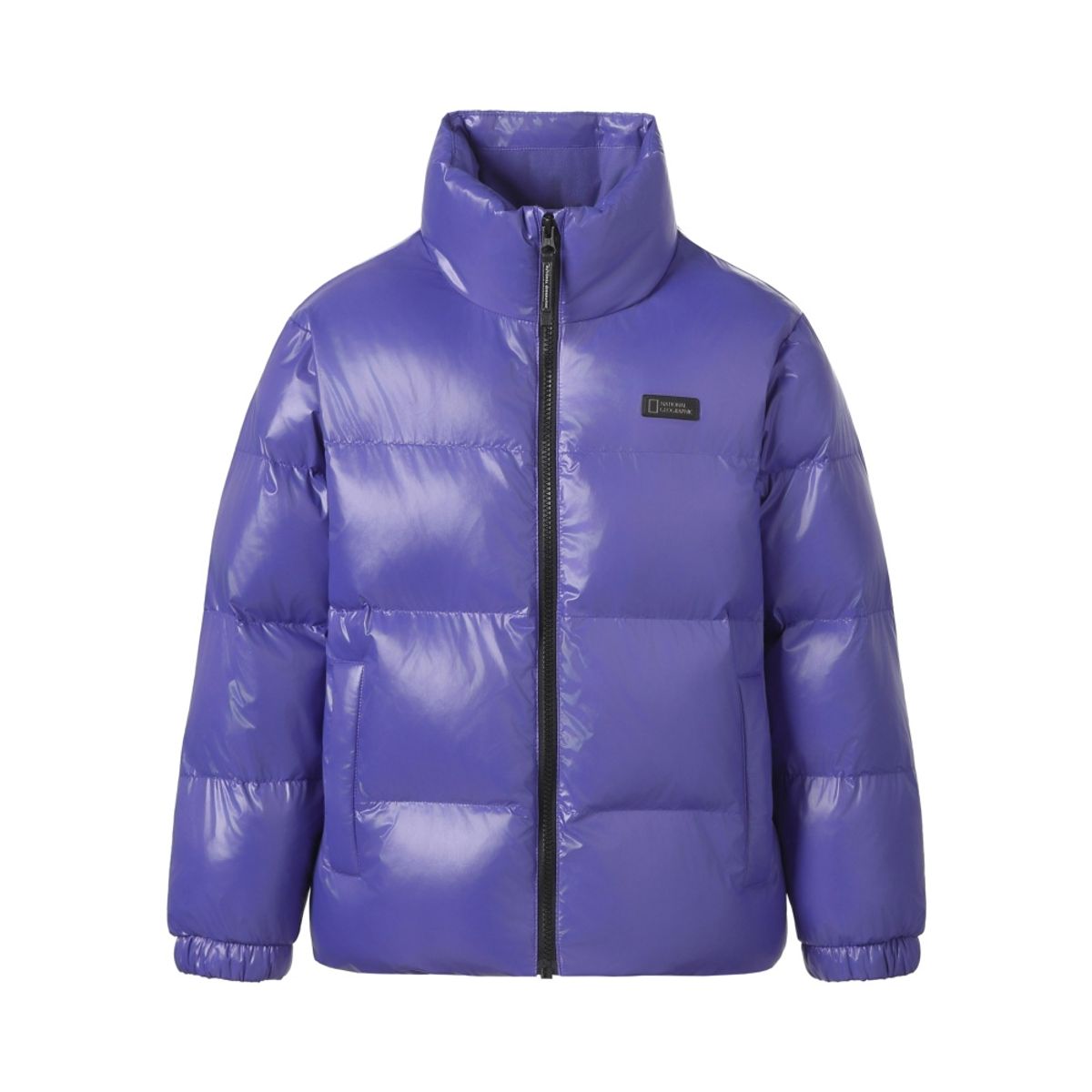 내셔널지오그래픽 키즈(NATIONAL GEOGRAPHIC KIDS) K264UPD910 스탠드넥 패딩 점퍼 D/PURPLE