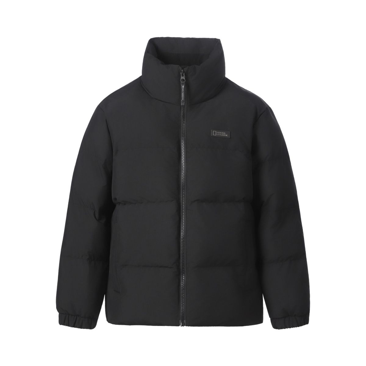 내셔널지오그래픽 키즈(NATIONAL GEOGRAPHIC KIDS) K264UPD910 스탠드넥 패딩 점퍼 CARBON BLACK