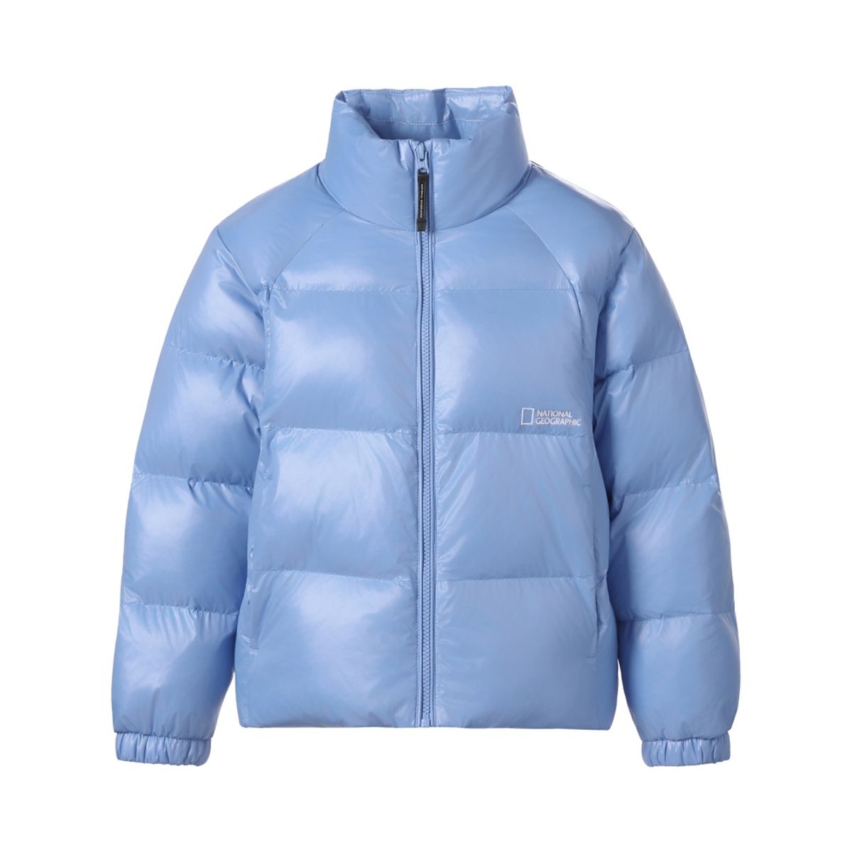 내셔널지오그래픽 키즈(NATIONAL GEOGRAPHIC KIDS) K264UPD901 글로시 패딩 점퍼 BLUE LAVENDER