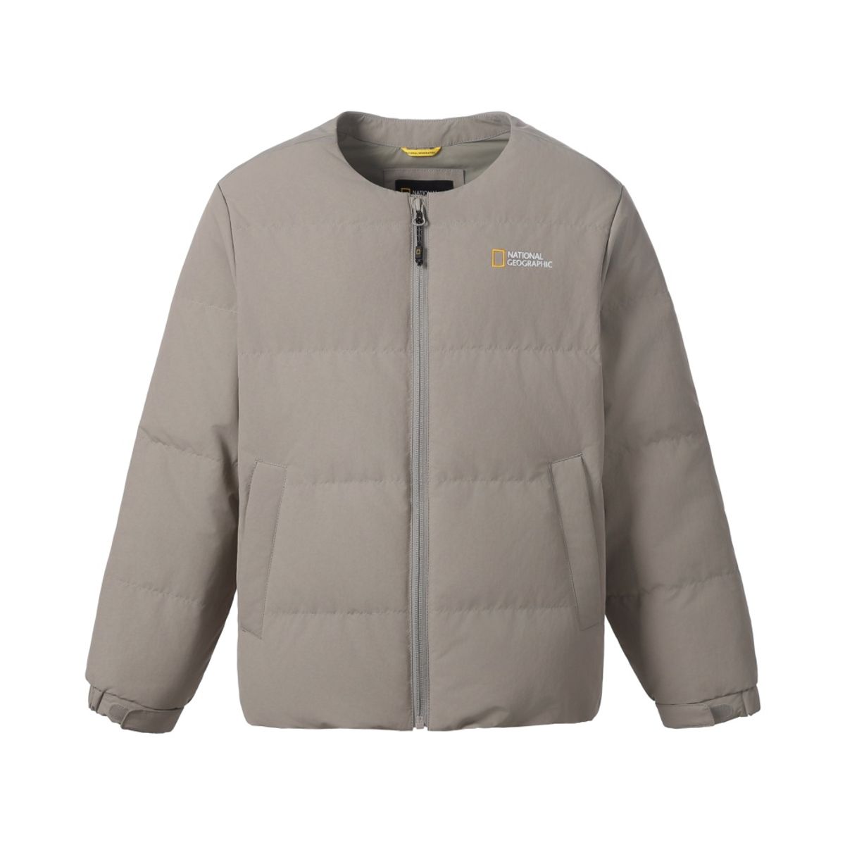 내셔널지오그래픽 키즈(NATIONAL GEOGRAPHIC KIDS) K264UDW911 헤론 라이트 구스 다운 점퍼 GRAY BEIGE