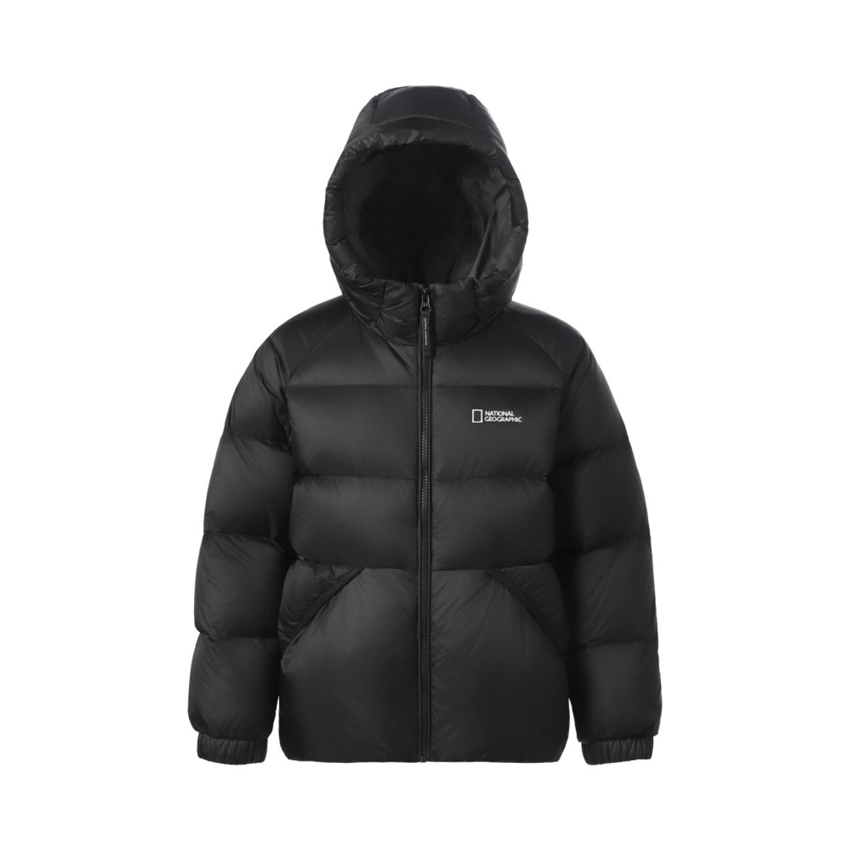 내셔널지오그래픽 키즈(NATIONAL GEOGRAPHIC KIDS) K264UDW903 숏 덕 다운 자켓 CARBON BLACK
