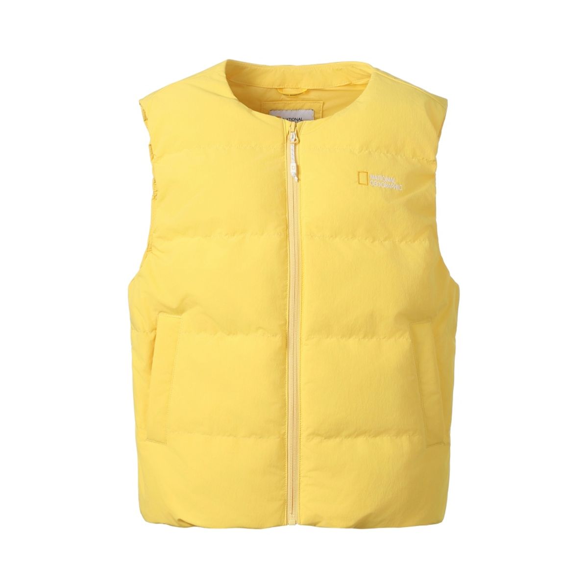 내셔널지오그래픽 키즈(NATIONAL GEOGRAPHIC KIDS) K264UDV910 헤론 라이트 구스 다운 베스트 YELLOW