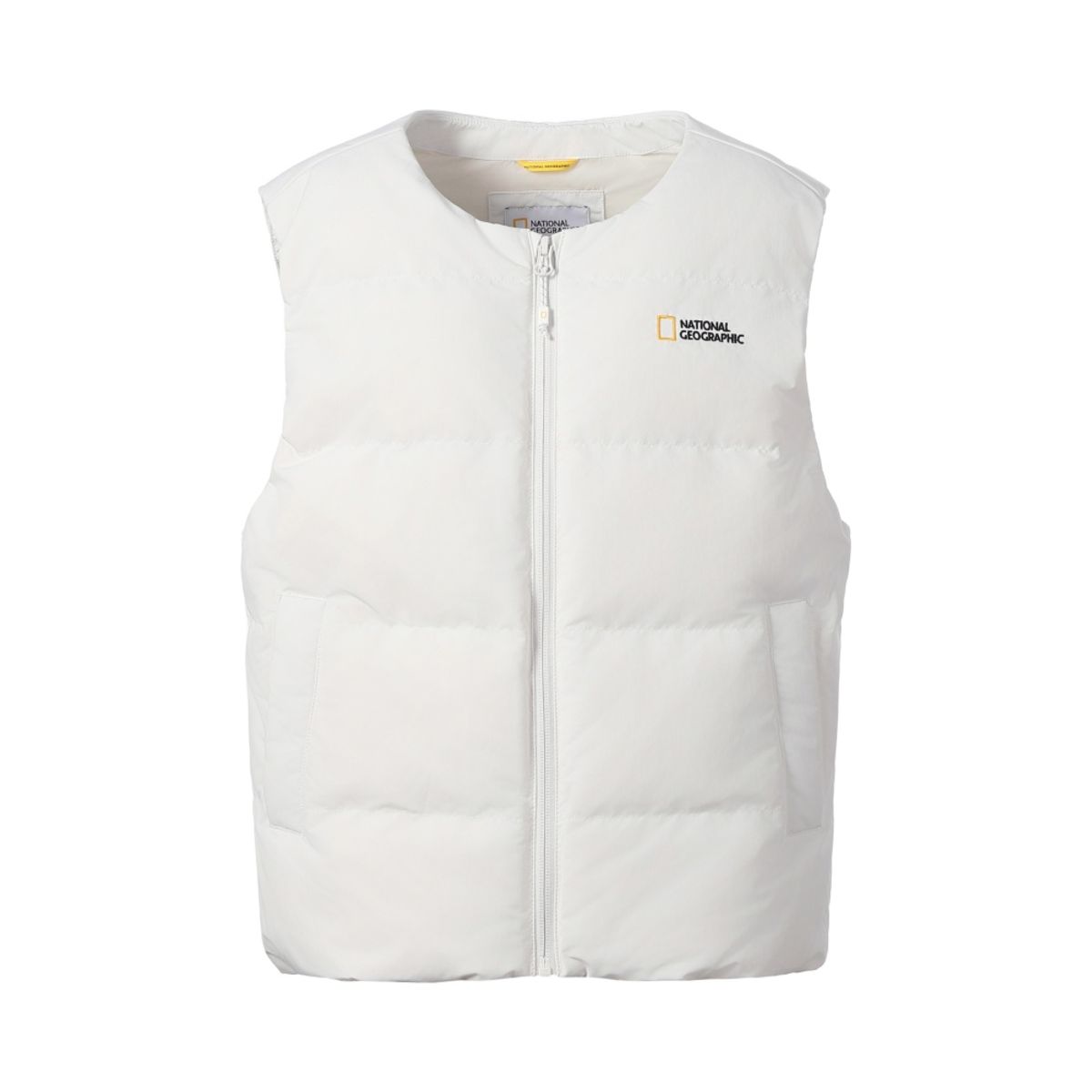 내셔널지오그래픽 키즈(NATIONAL GEOGRAPHIC KIDS) K264UDV910 헤론 라이트 구스 다운 베스트 CRYSTAL BEIGE