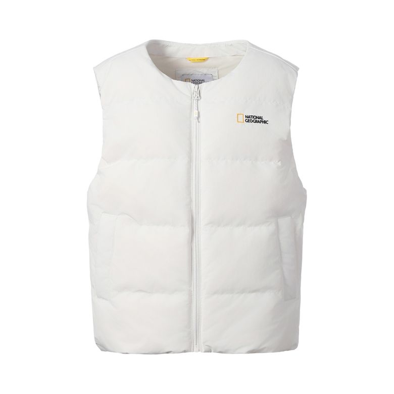 K264UDV910 헤론 라이트 구스 다운 베스트 CRYSTAL BEIGE