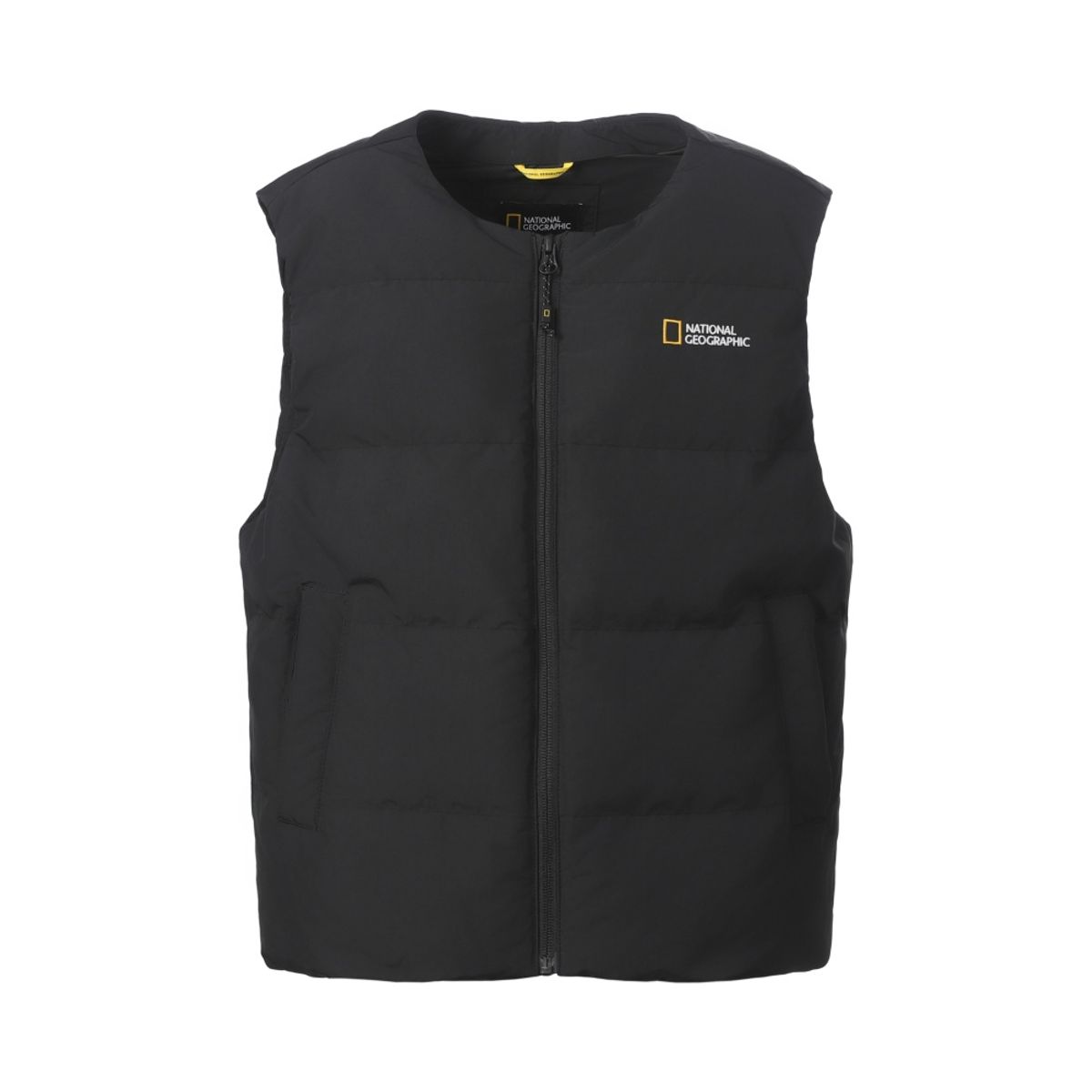 내셔널지오그래픽 키즈(NATIONAL GEOGRAPHIC KIDS) K264UDV910 헤론 라이트 구스 다운 베스트 CARBON BLACK