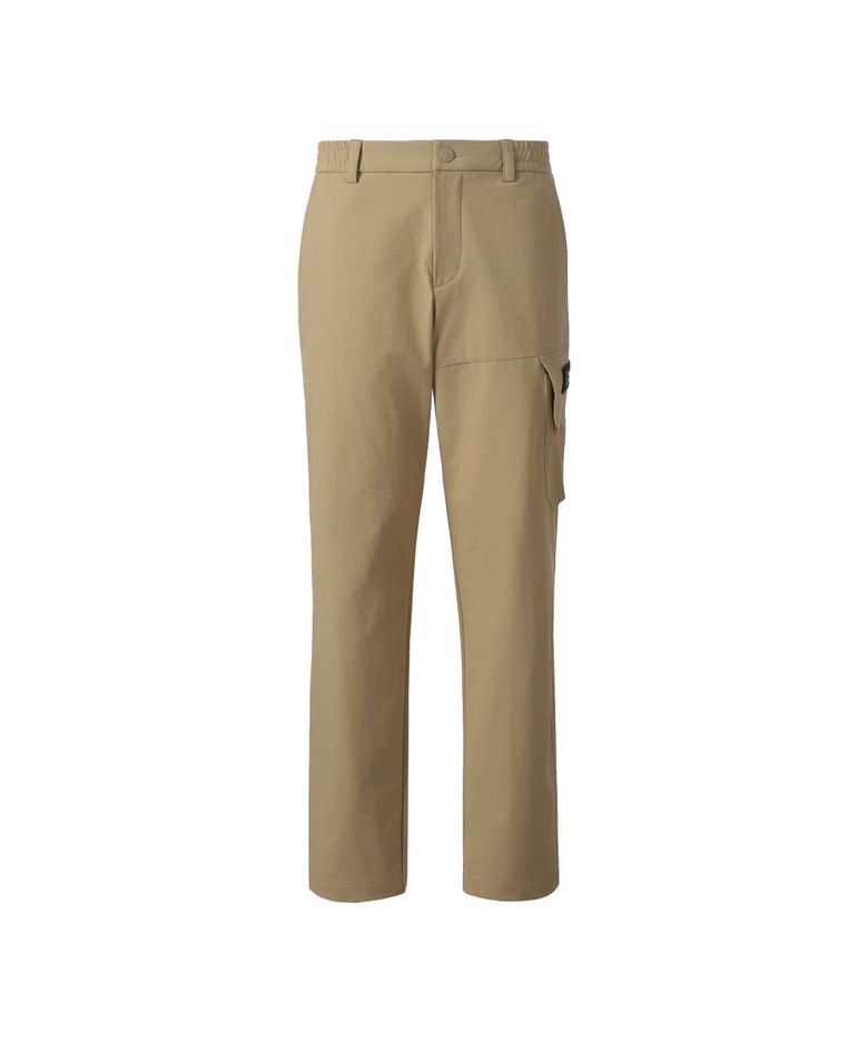 디블러 레귤러핏 스트레이트 기모 팬츠 NEW BEIGE N264MPT010
