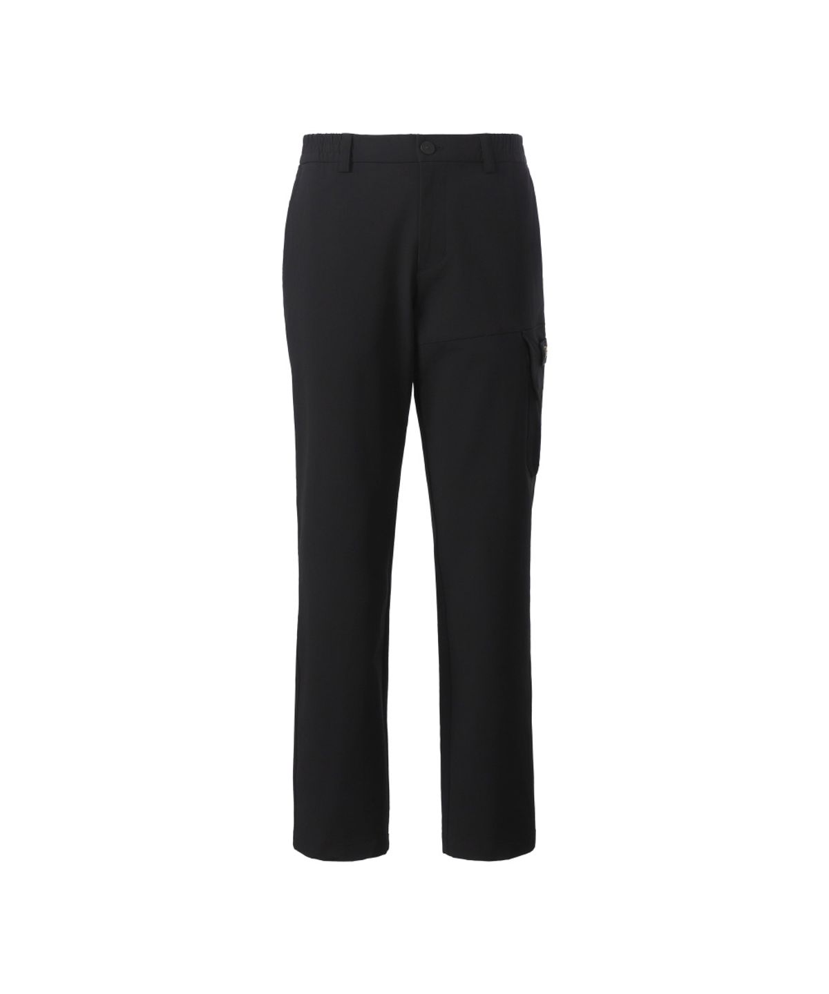 내셔널지오그래픽(NATIONALGEOGRAPHIC) 디블러 레귤러핏 스트레이트 기모 팬츠 BLACK N264MPT010