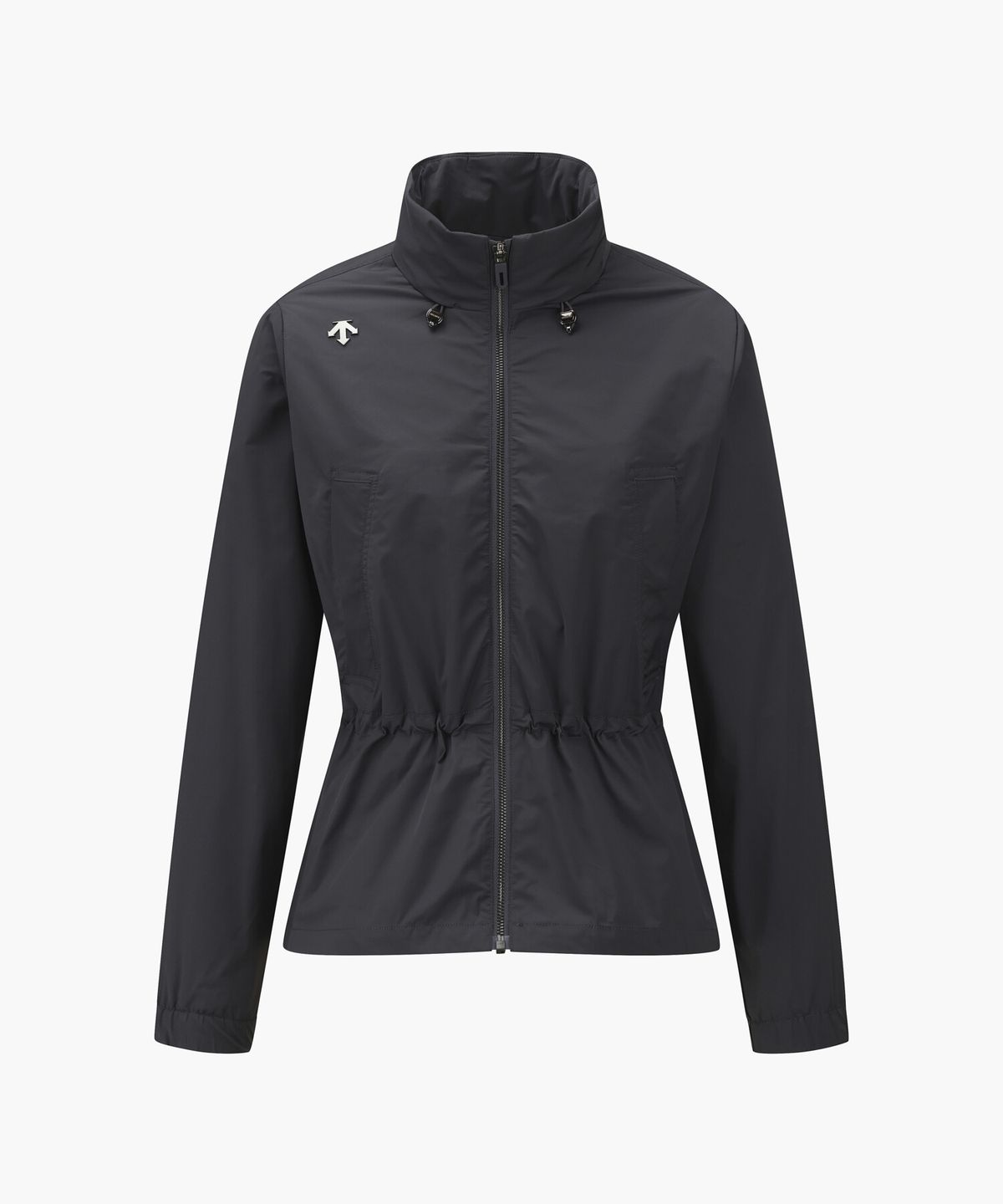 데상트 골프(DESCENTE GOLF) 여성 하이넥 중기장 안감 점퍼  DR31WFBL9Y