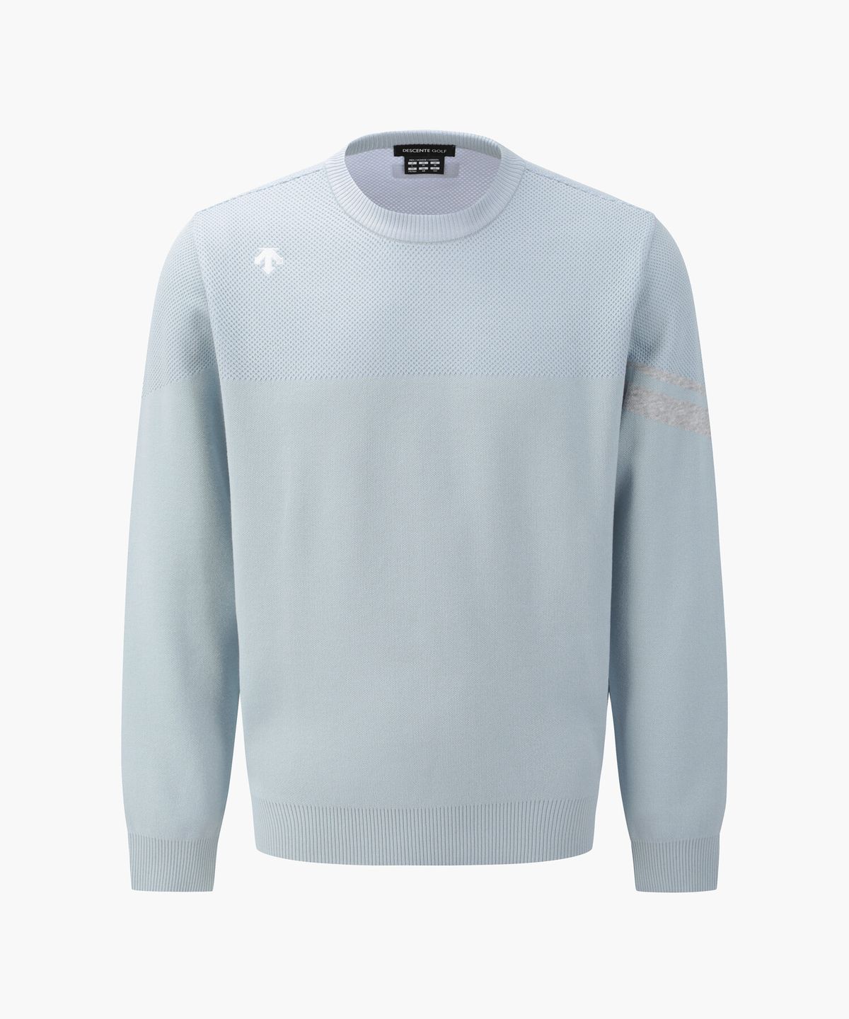 데상트 골프(DESCENTE GOLF) 남성 조직감 풀오버 스웨터  DR32MFKP95