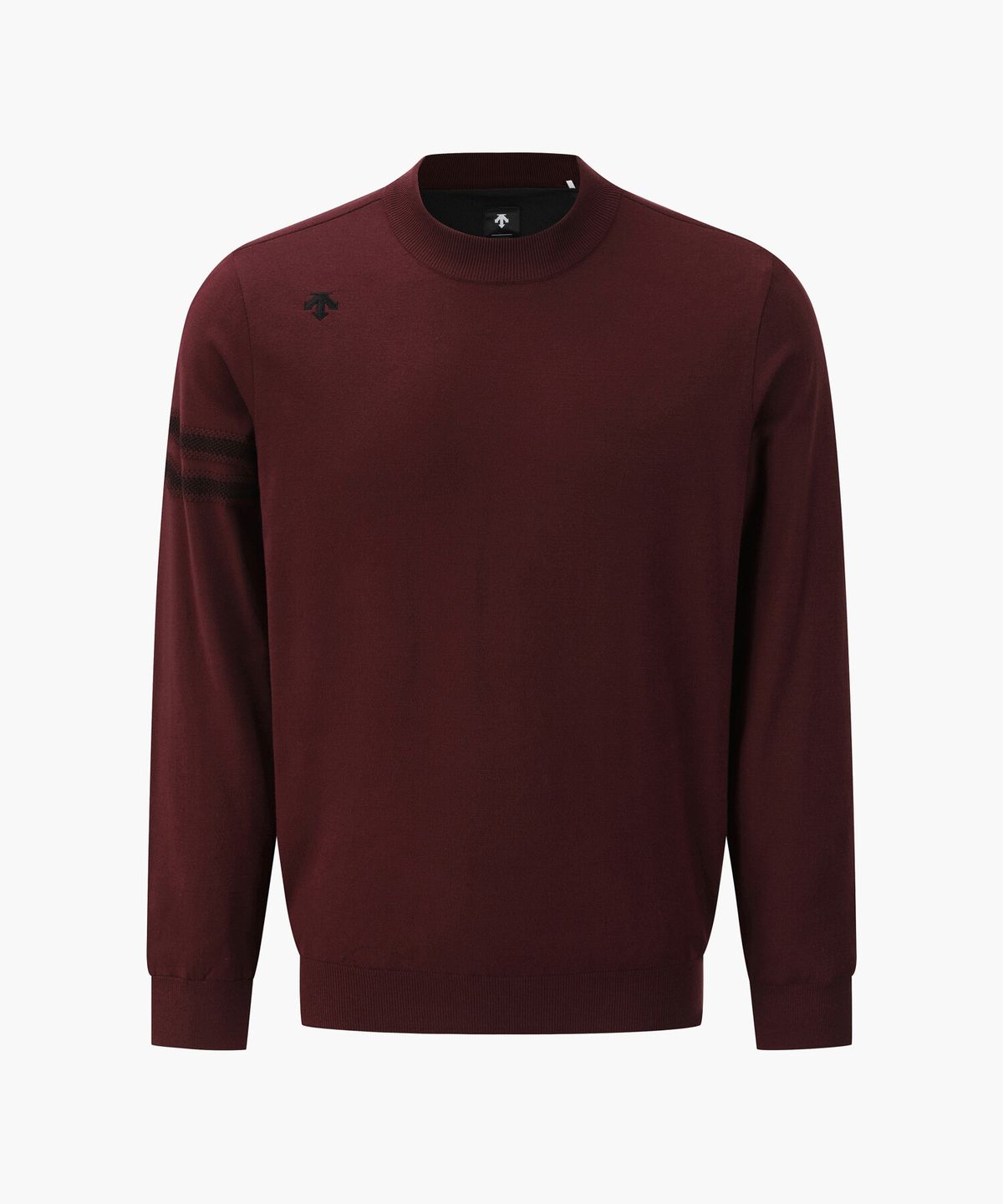 데상트 골프(DESCENTE GOLF) 남성 원포인트 반넥 방풍 스웨터  DR32MFKP99