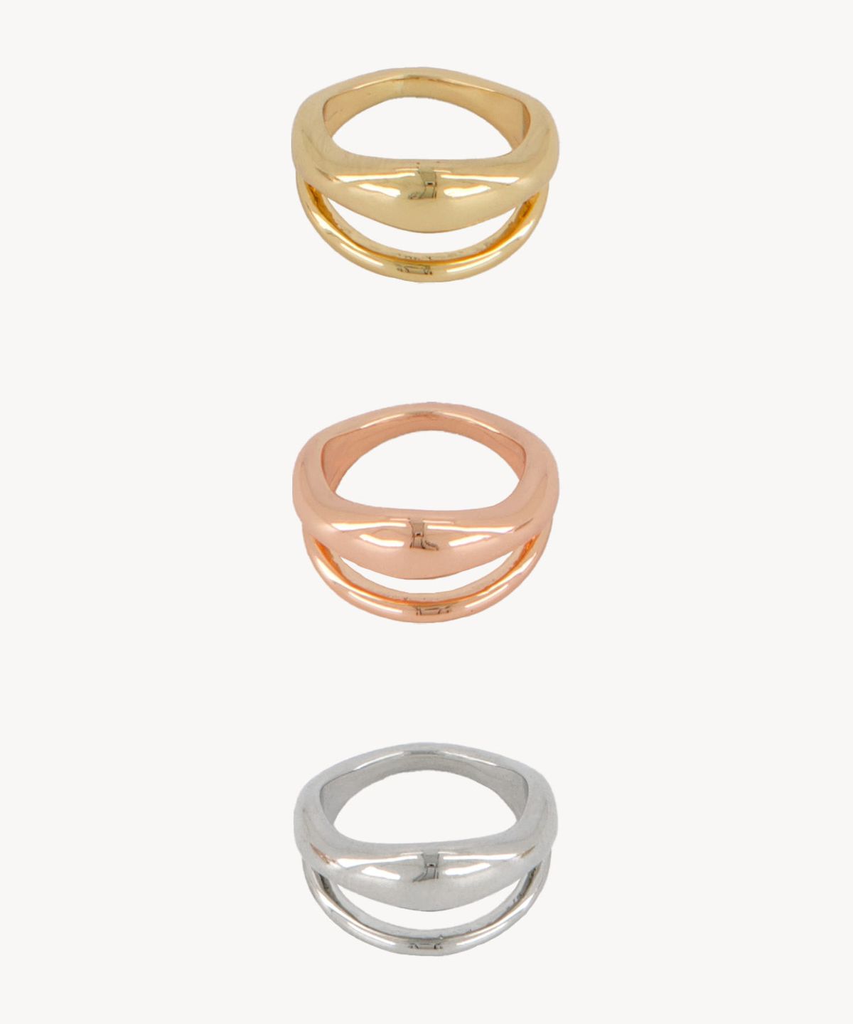 생럭슈(SAINTLUXURE) 트윈링 3color