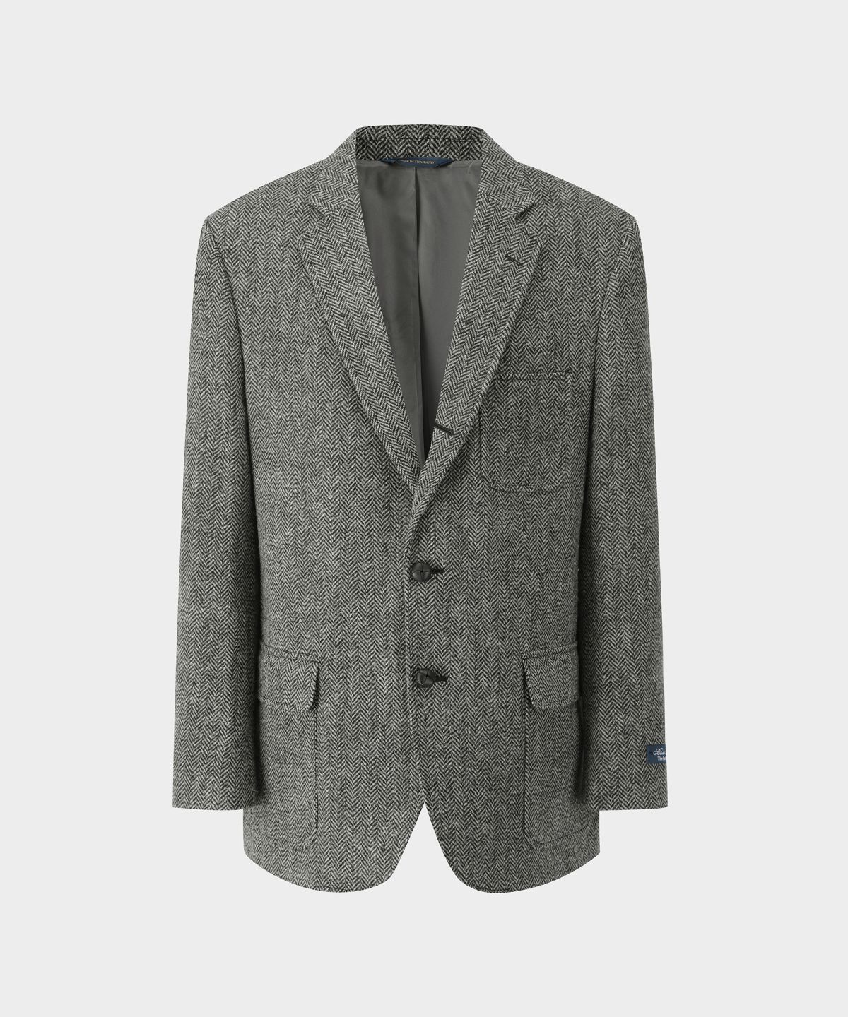 브룩스 브라더스(BROOKS BROTHERS) 해리스 트위드 색 재킷 (그레이) (BBJSMMG401)