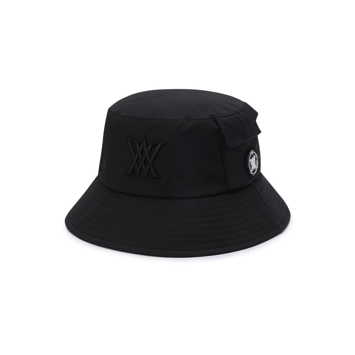 어뉴골프(ANEW GOLF) UNI UTILITY POCKET MARKER HAT_BK