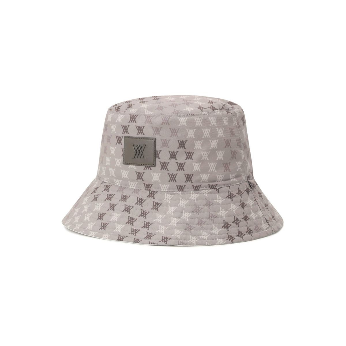 어뉴골프(ANEW GOLF) UNI LOGO MOSAIC REVERSIBLE BUCKET HAT_WH