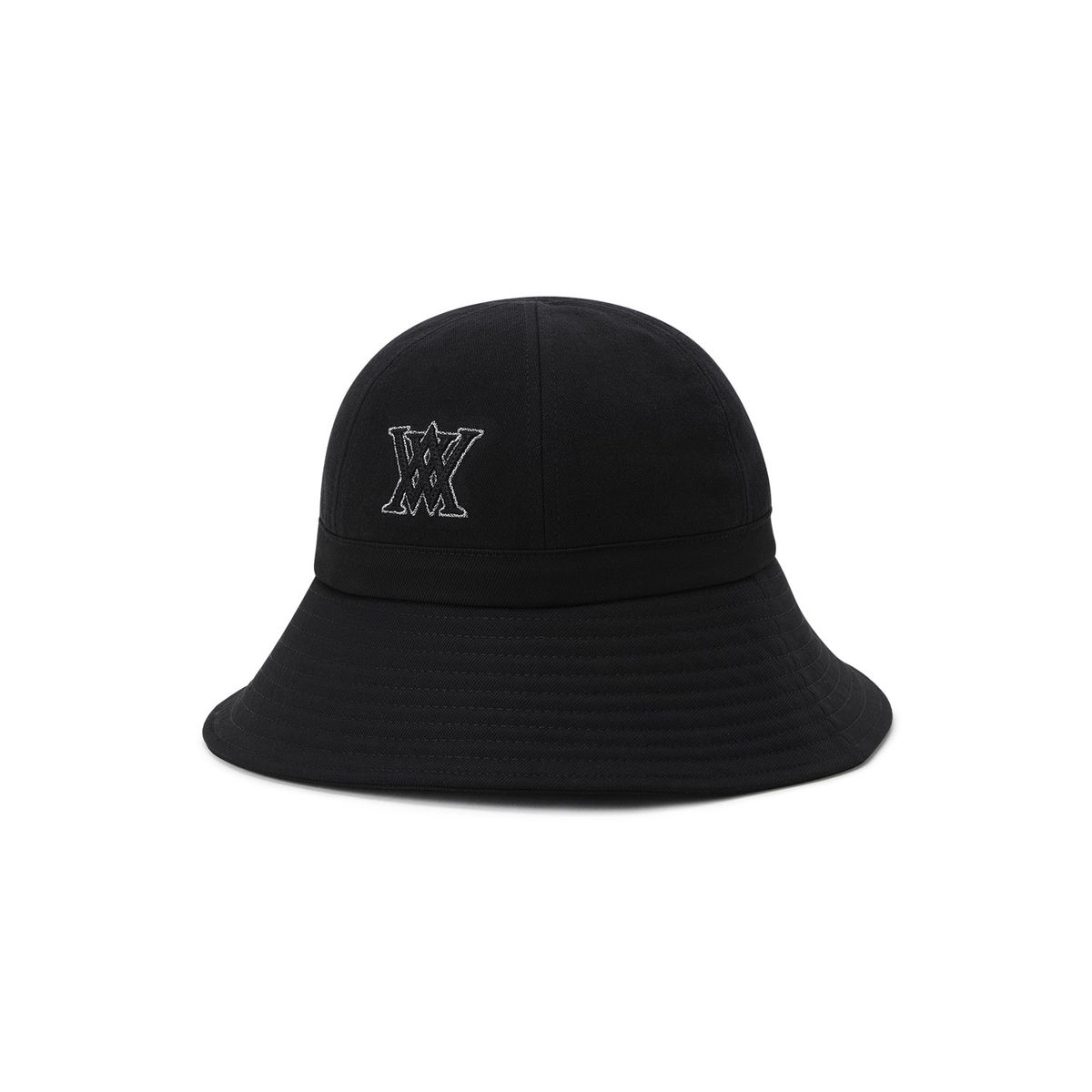 어뉴골프(ANEW GOLF) WOMEN FABRIC MIX BUCKET HAT_BK