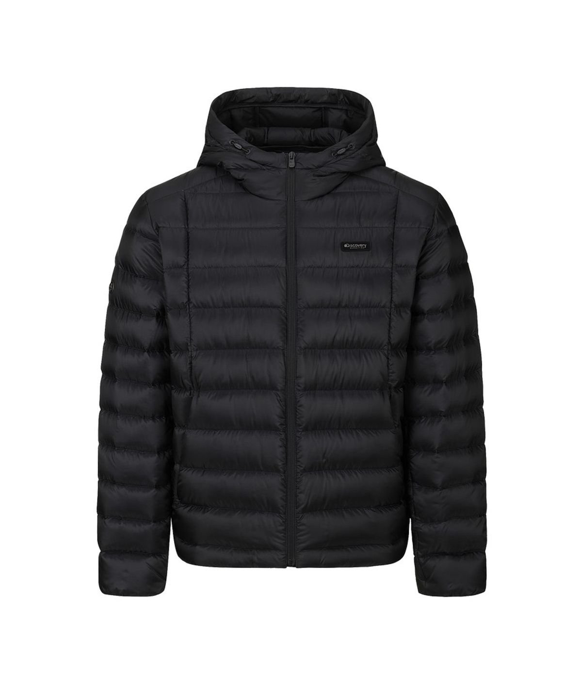 디스커버리 익스페디션(DISCOVERY EXPEDITION) 남성 올버트 후드 다운 경량패딩 (BLACK)