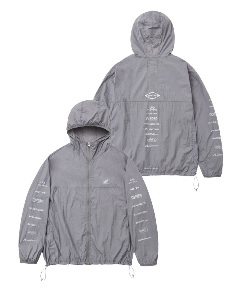 Lightweight Windbreaker Charcoal