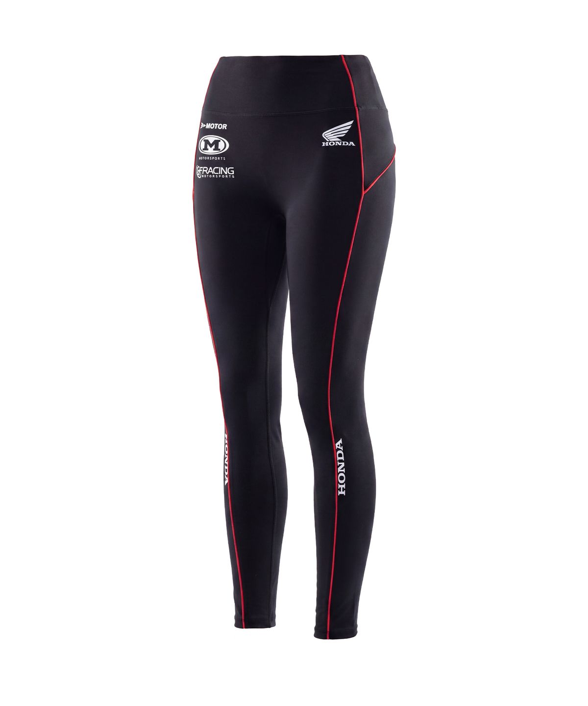 핍스 모터사이클(PHYPS MOTORCYCLE) Women Stretch Thermo Cargo Leggings Red