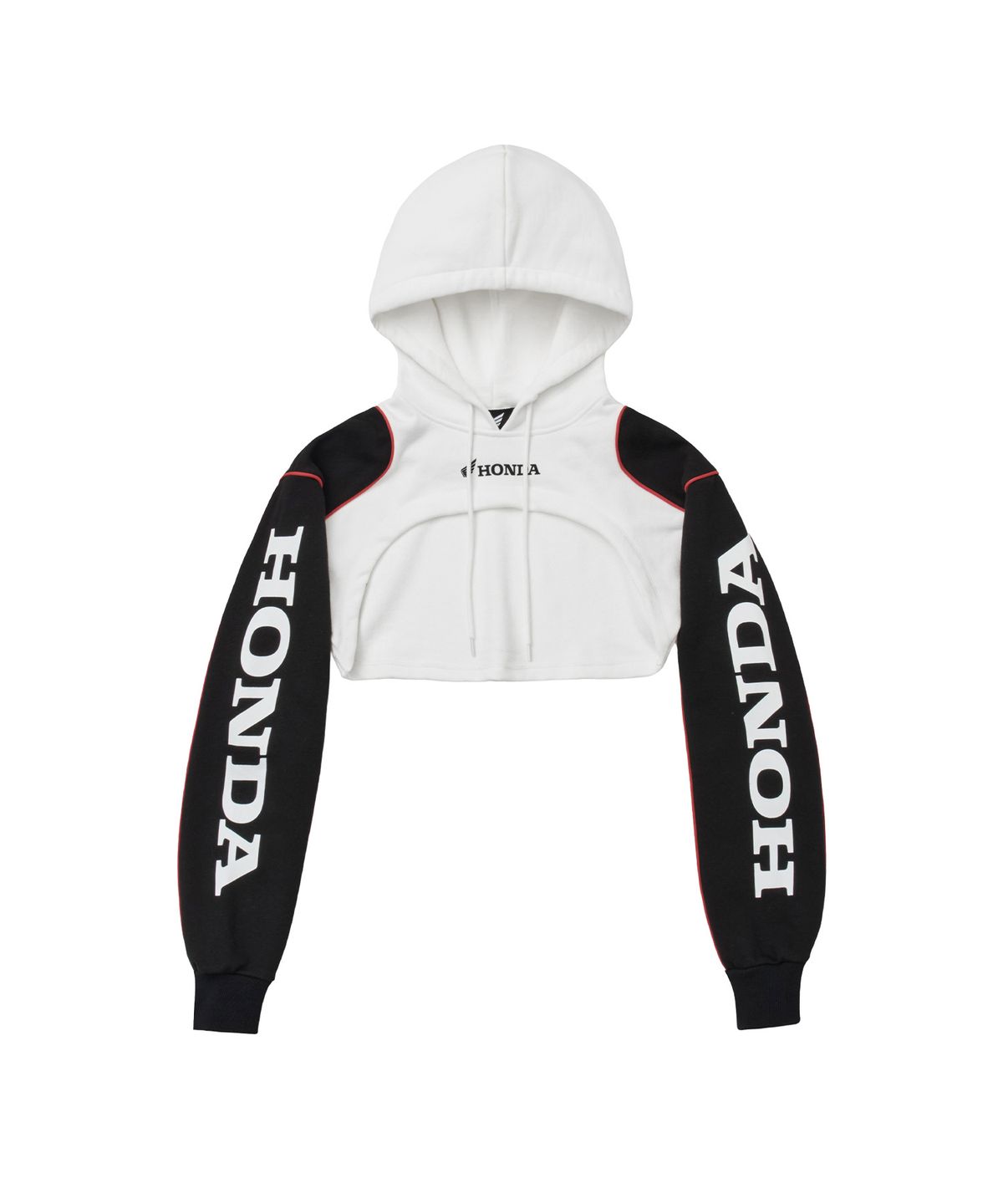 핍스 모터사이클(PHYPS MOTORCYCLE) Women Track Hoodie White