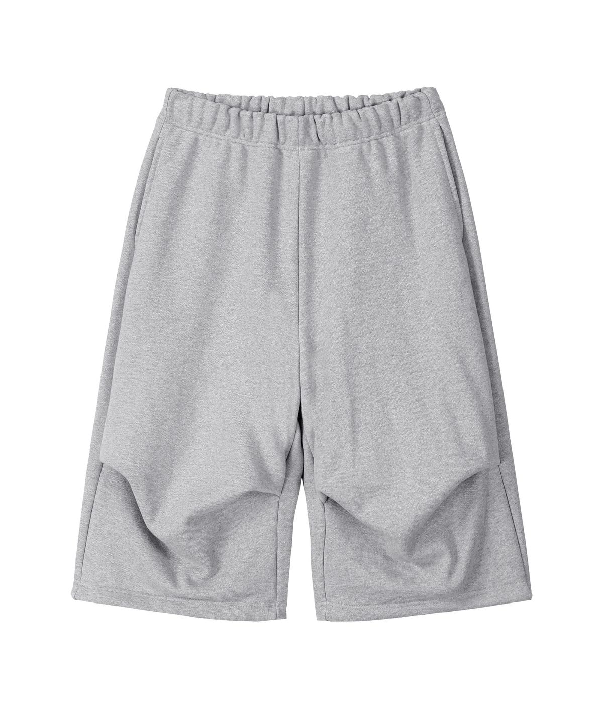 고리(GORI) Knee-tuck Bermuda Sweat Pants (melange)