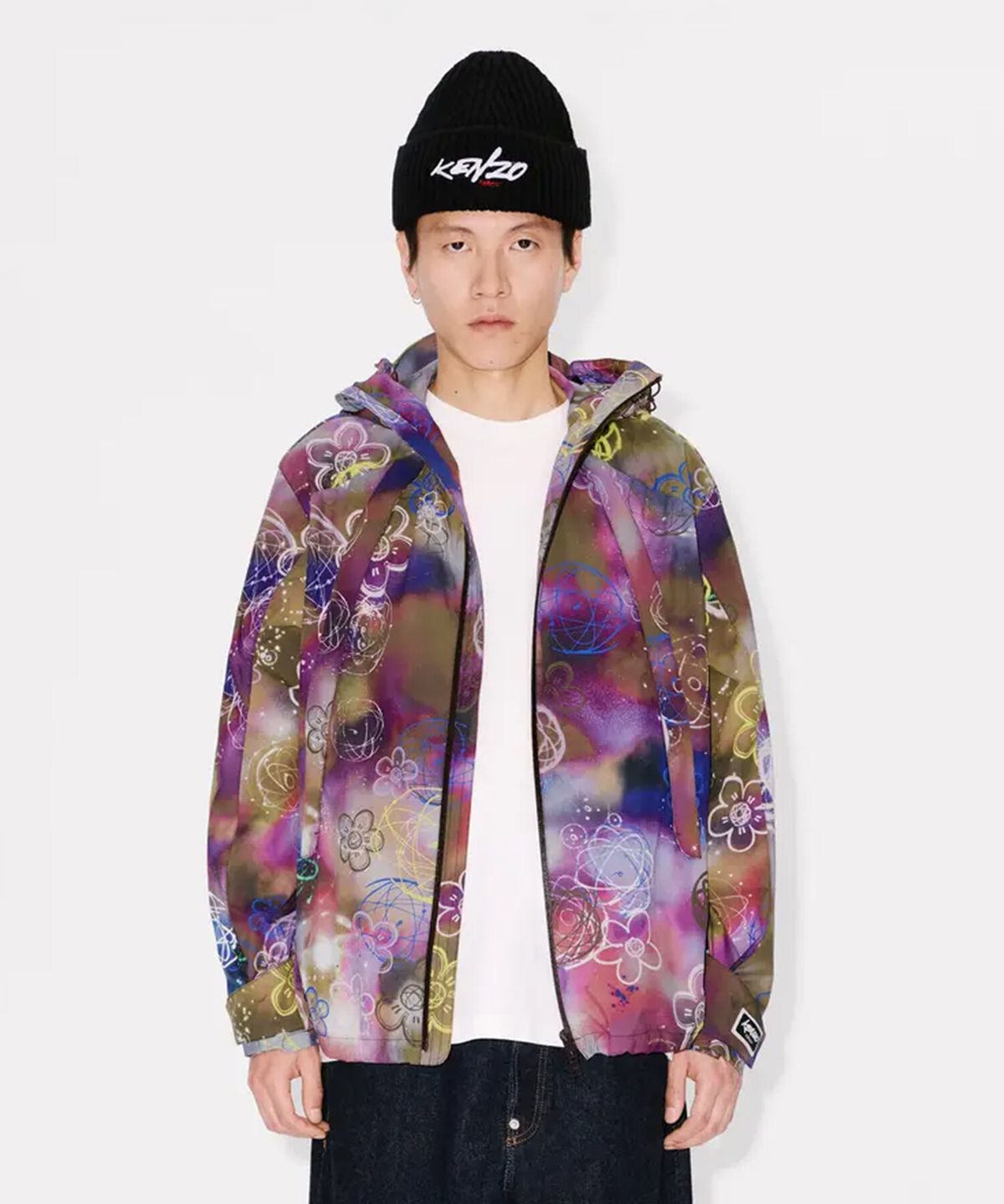 겐조(KENZO) 남성 퓨츄라 윈드브레이커_K256AMUF01KAX