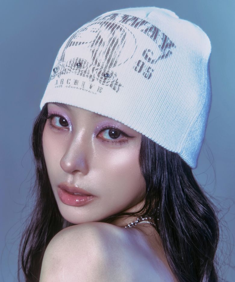 [노제 pick] RUNAWAY GIRL UNCUFFED BEANIE_WHITE