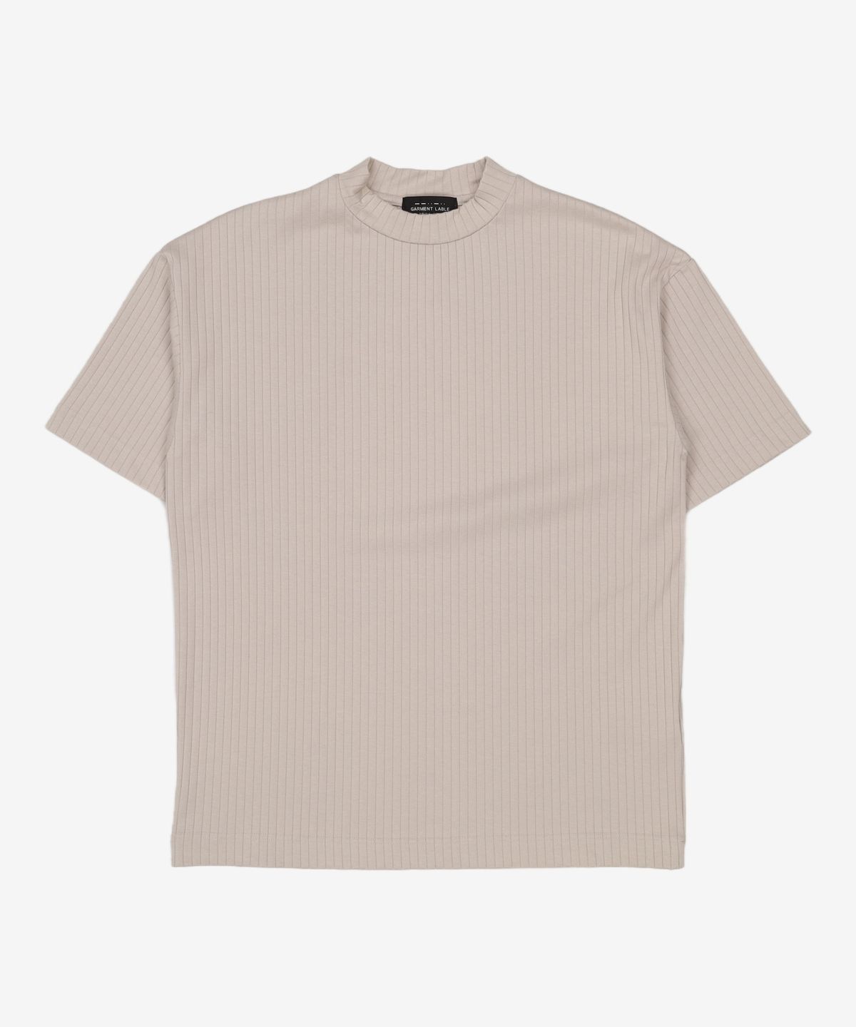 가먼트레이블(GARMENT LABLE) Pleats T-Shirt - Mocha 95