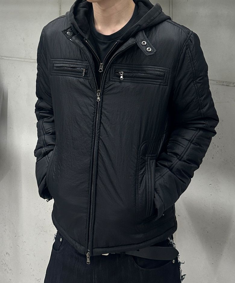 Forge Biker Padded Jacket (Black)