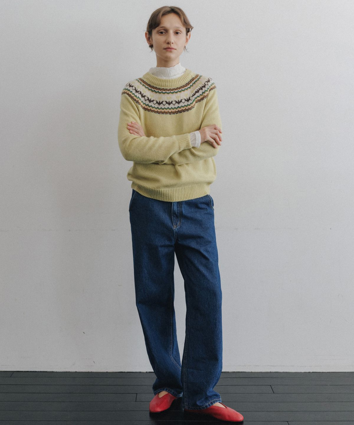 시엔느(SIENNE) Olsen Denim Pants (Royal Blue)
