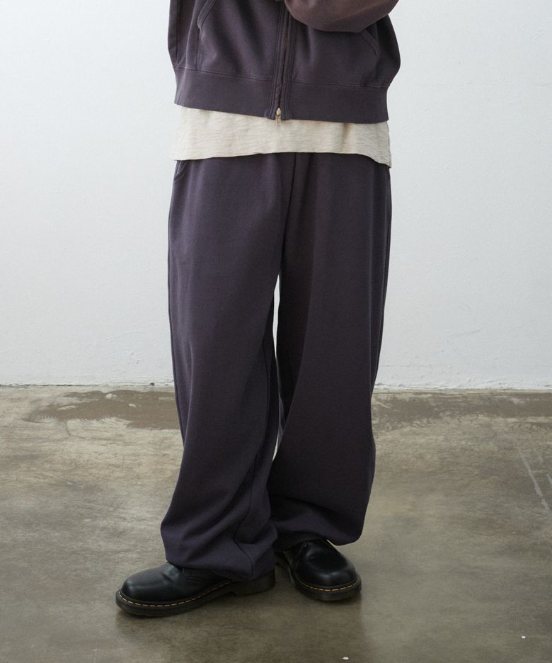 커브드 스웨트팬츠_PURPLE