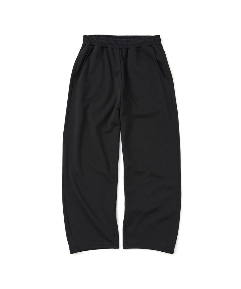 커브드 스웨트팬츠_CHARCOAL GREY