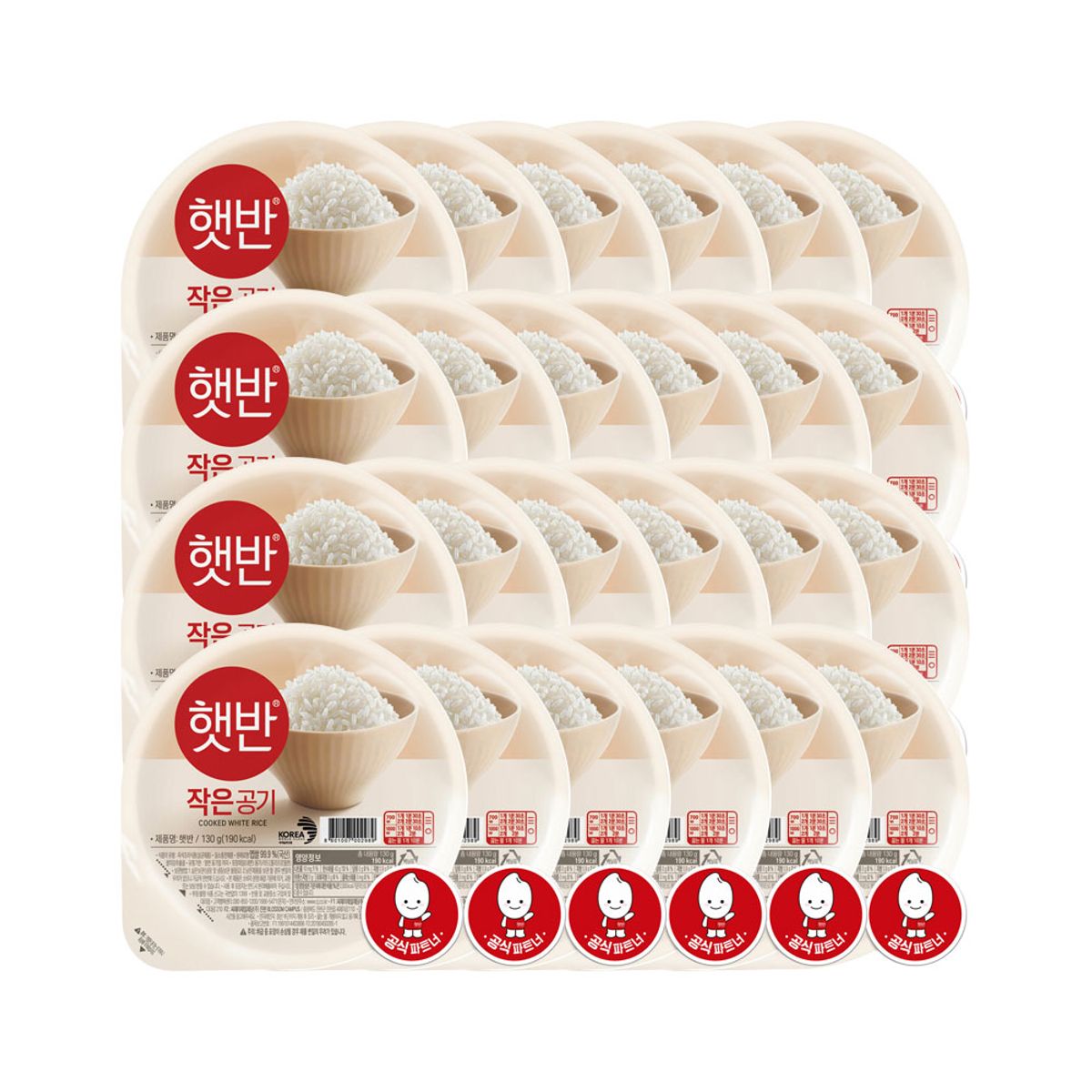 CJ제일제당(CJCHEILJEDANG) 햇반 작은 공기 130g x24개