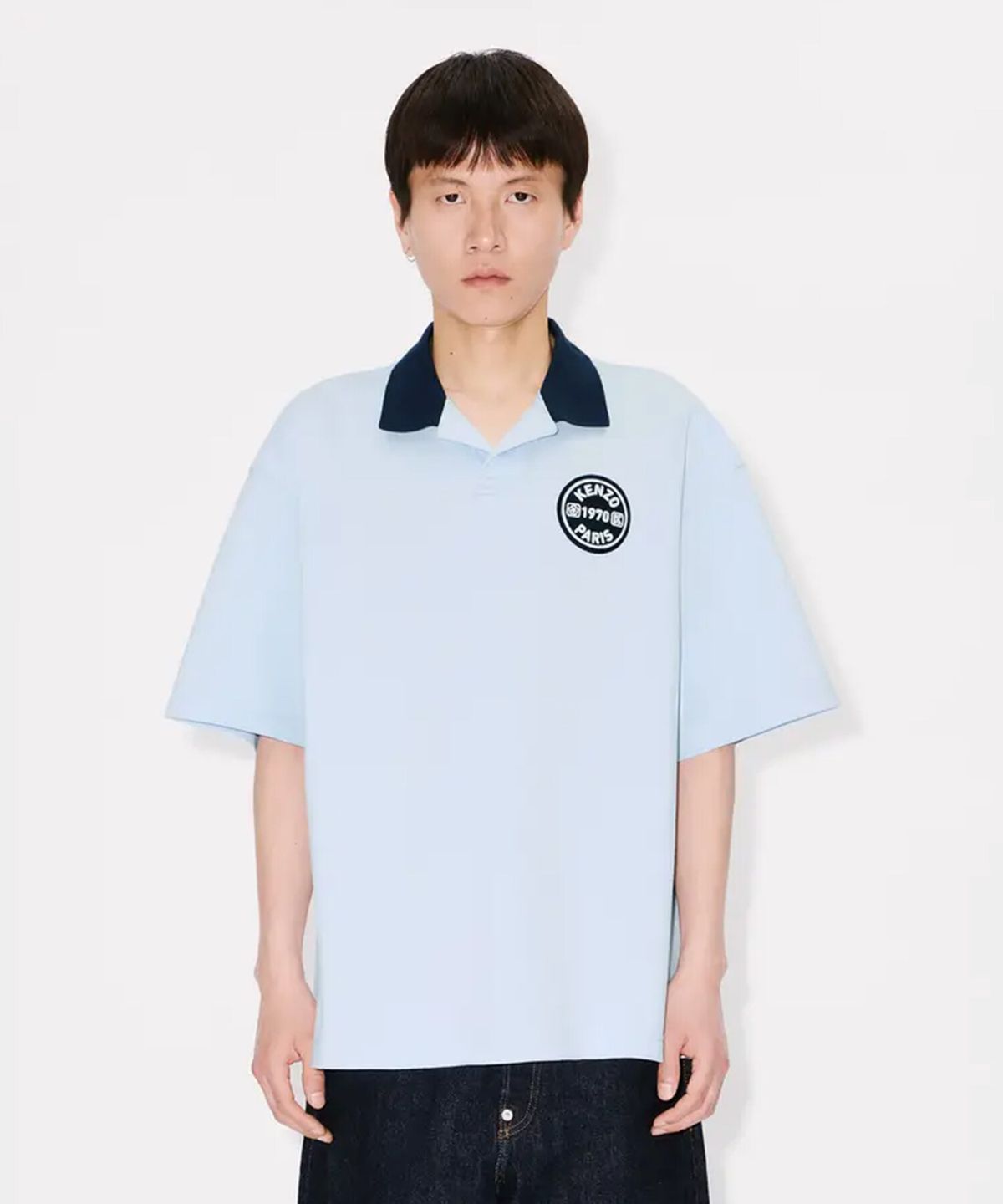 겐조(KENZO) 남성 시티 릴렉스 폴로탑_K256AM2C01LBX