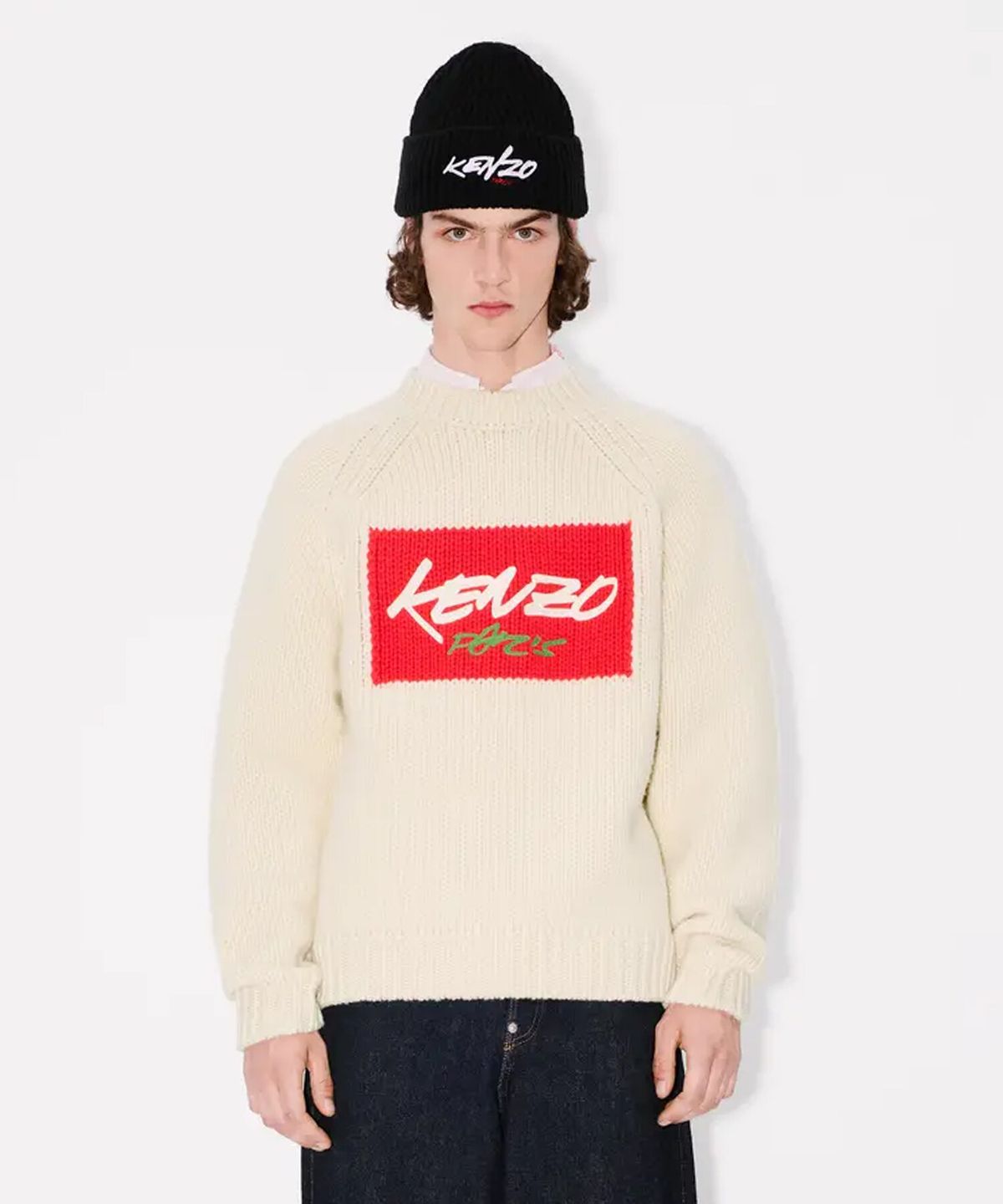 겐조(KENZO) 남성 RWS 퓨츄라 니트_K256AMKF07WHX