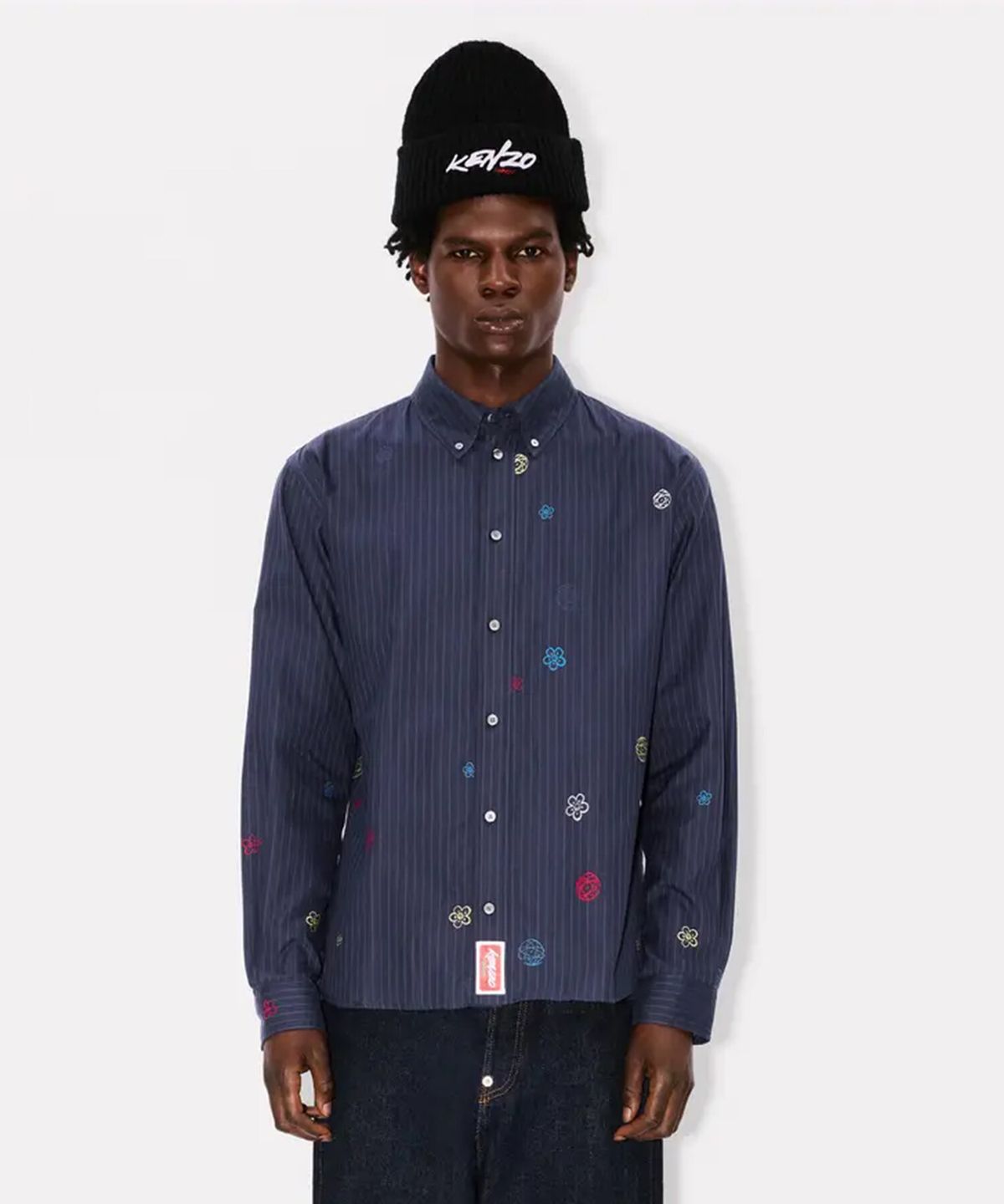 겐조(KENZO) 남성 퓨츄라 캐쥬얼 셔츠_K256AMIF01DBA