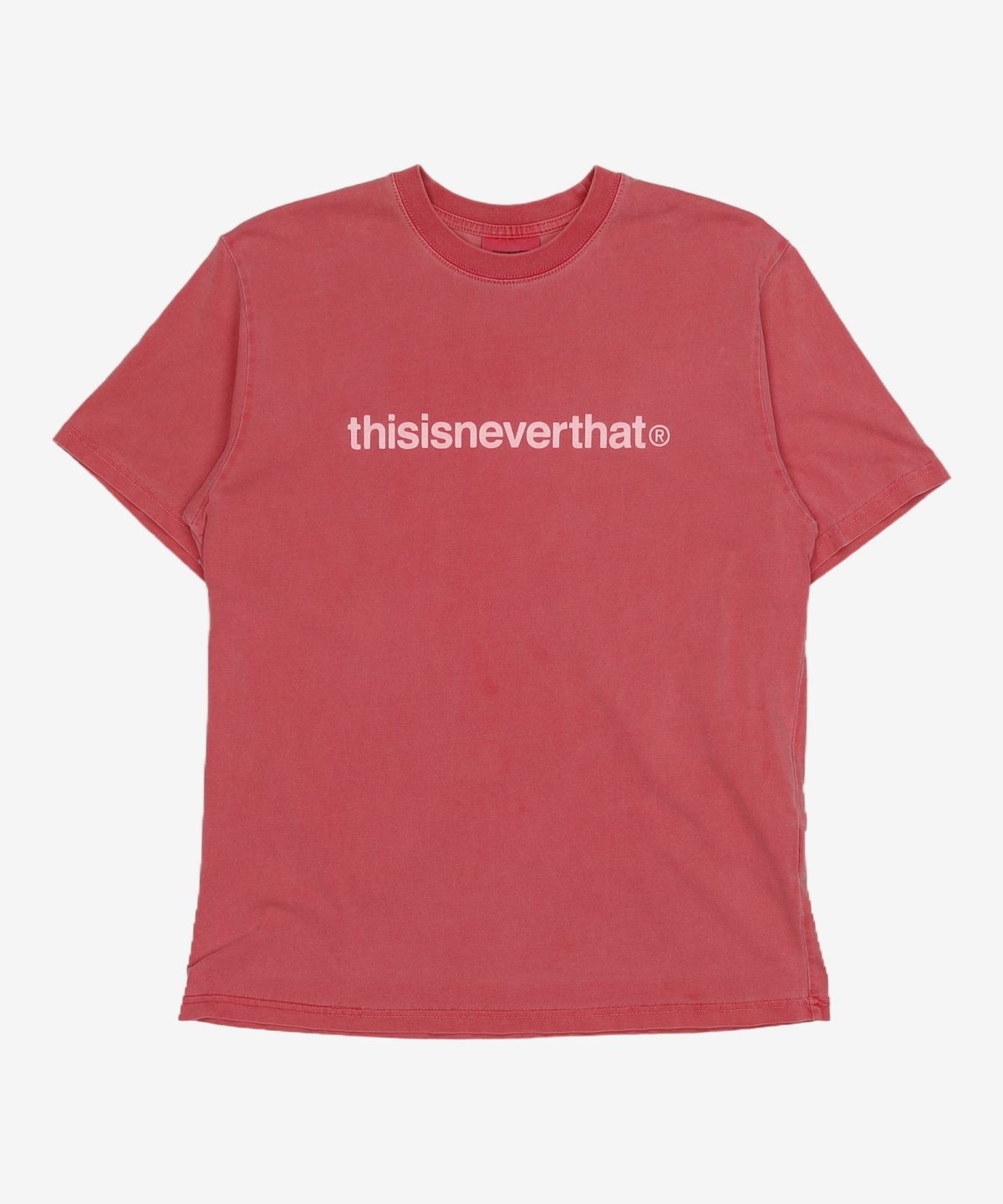 디스이즈네버댓(THISISNEVERTHAT) T-Logo Tee Washed Blue M