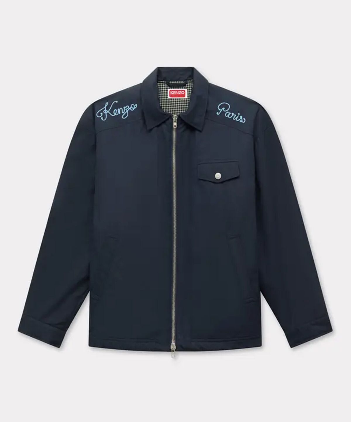 겐조(KENZO) 남성 26FW 겐조 파리 체인 스티치 코치 자켓_K256AMJ104DBX