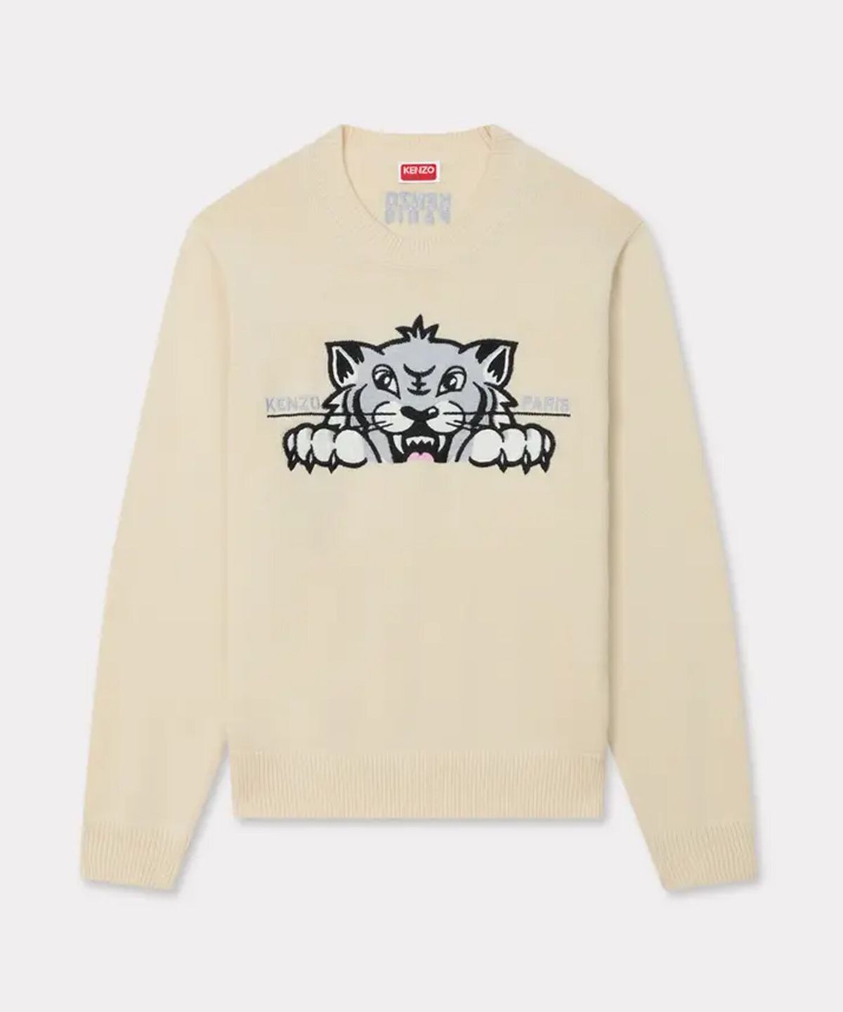 겐조(KENZO) 여성 RWS 해피 타이거 니트_K256AWK301WHX
