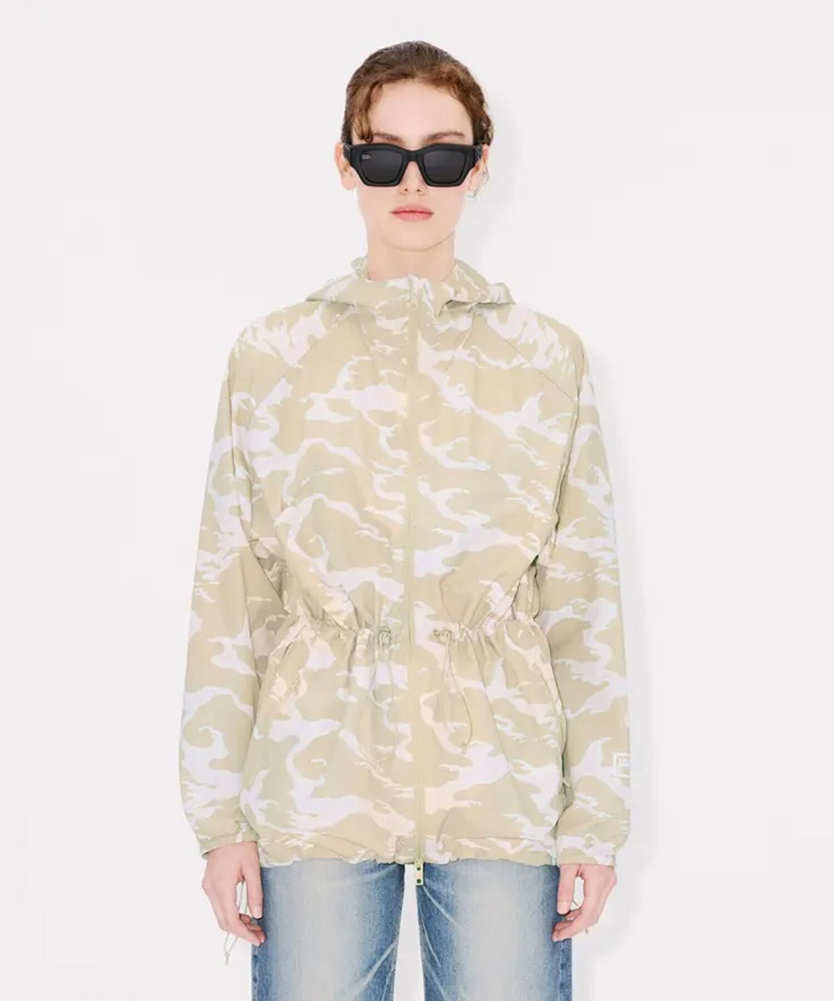 겐조(KENZO) 여성 하이써머 겐조 오션 카모 선브레이커_K256AWUH02BEX